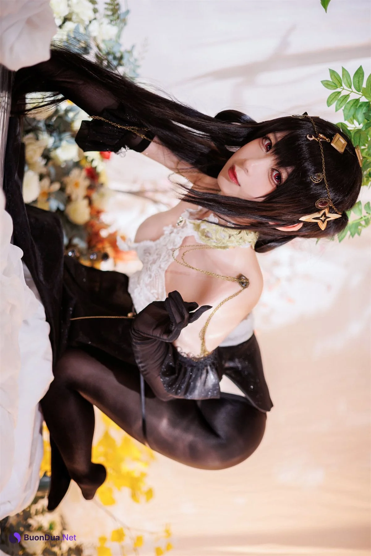 Cosplay 樱落酱w 碧蓝航线 镇海潋滟水色 - Photo 2