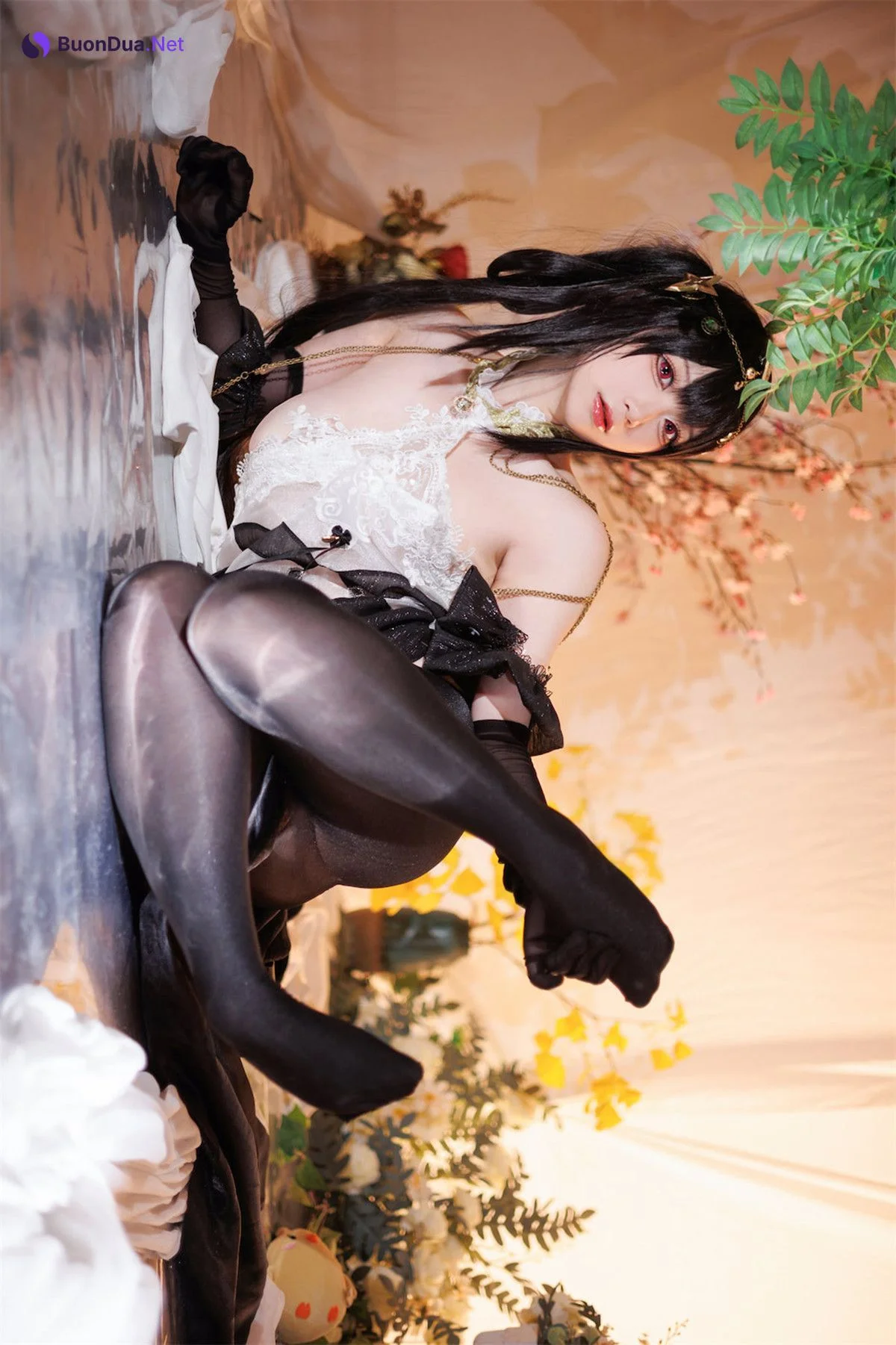 Cosplay 樱落酱w 碧蓝航线 镇海潋滟水色 - Photo 7