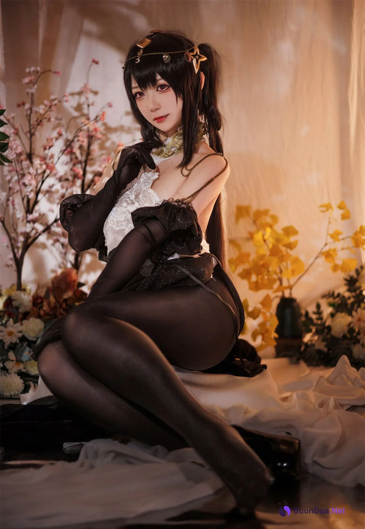 Cosplay 樱落酱w 碧蓝航线 镇海潋滟水色 - Photo 9