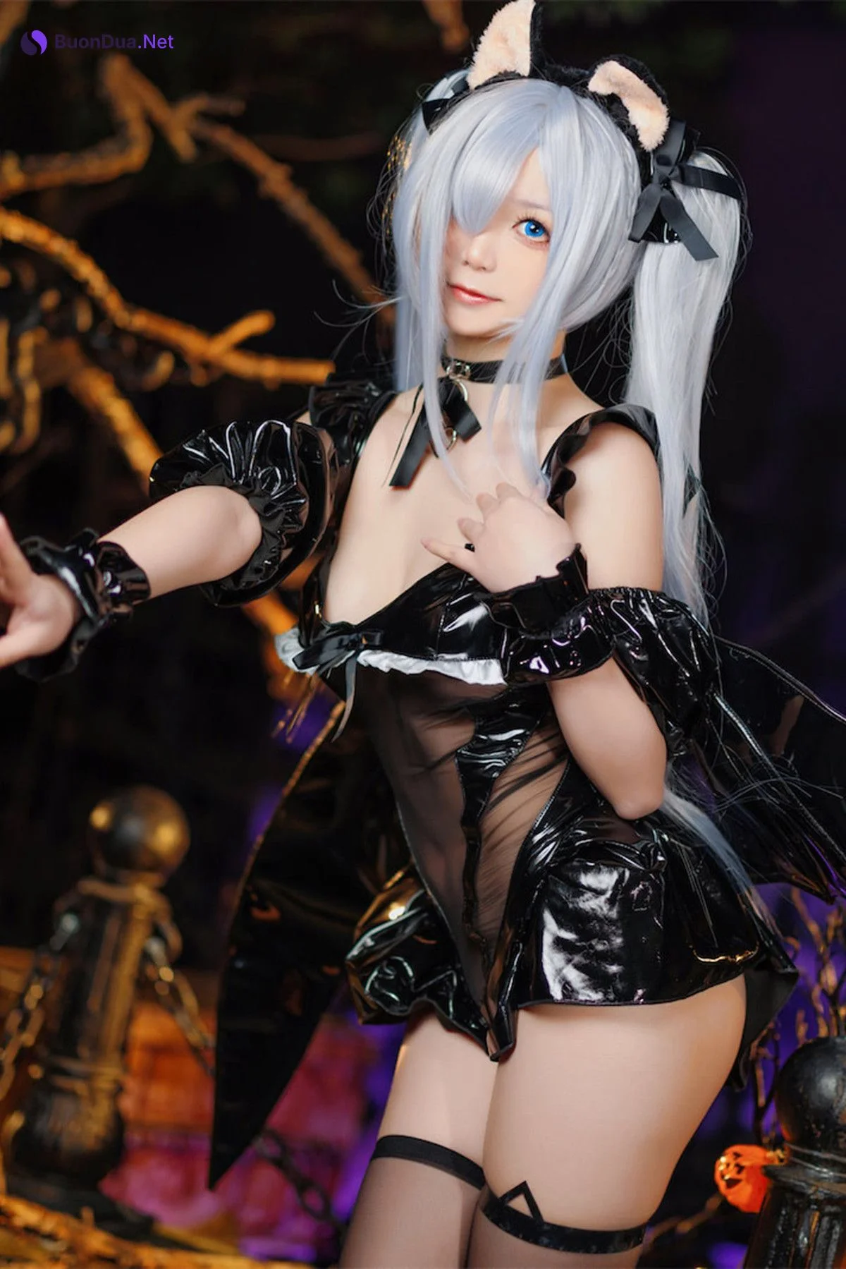 Cosplay 樱落酱w 雅努斯万圣喵喵 - Photo 10