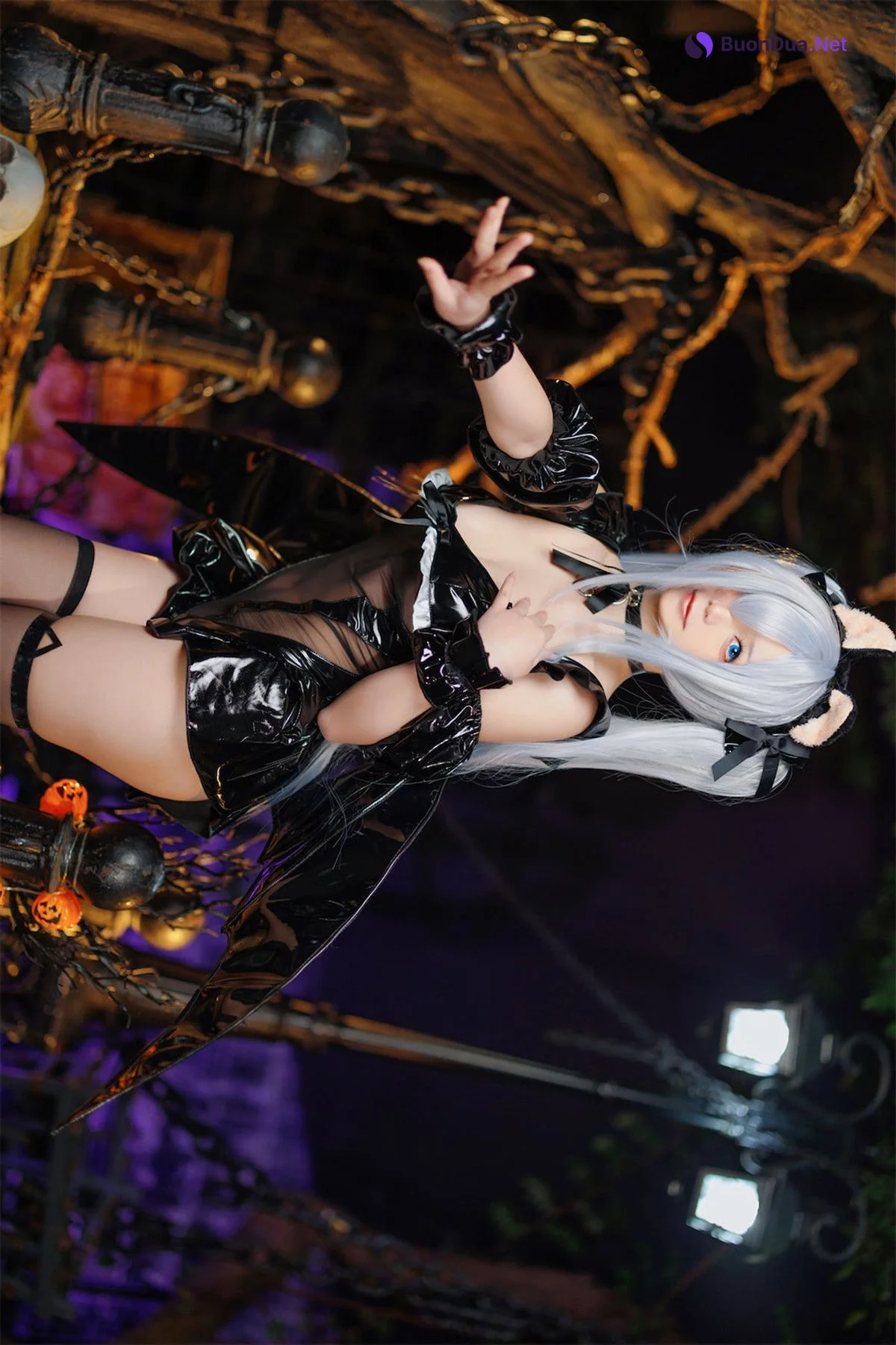 Cosplay 樱落酱w 雅努斯万圣喵喵 - Photo 9