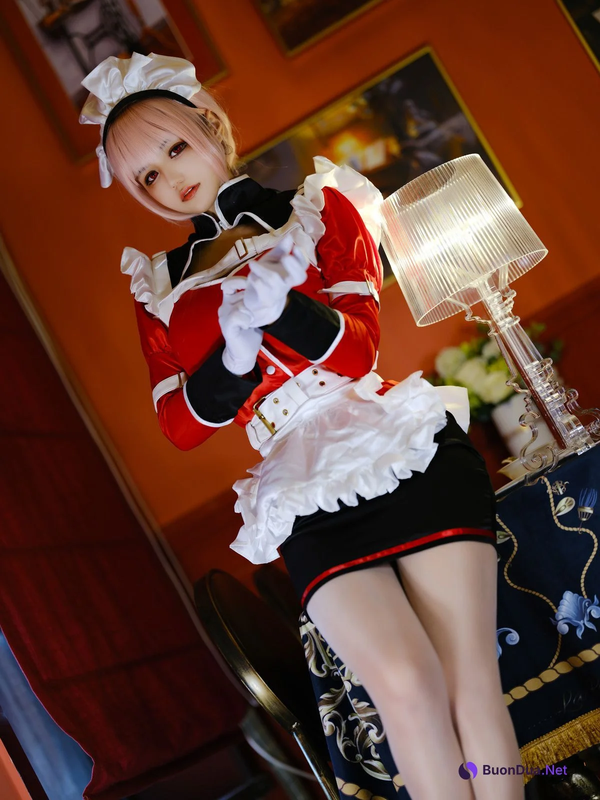 Cosplay 小仓千代w 南丁女仆 - Photo 18