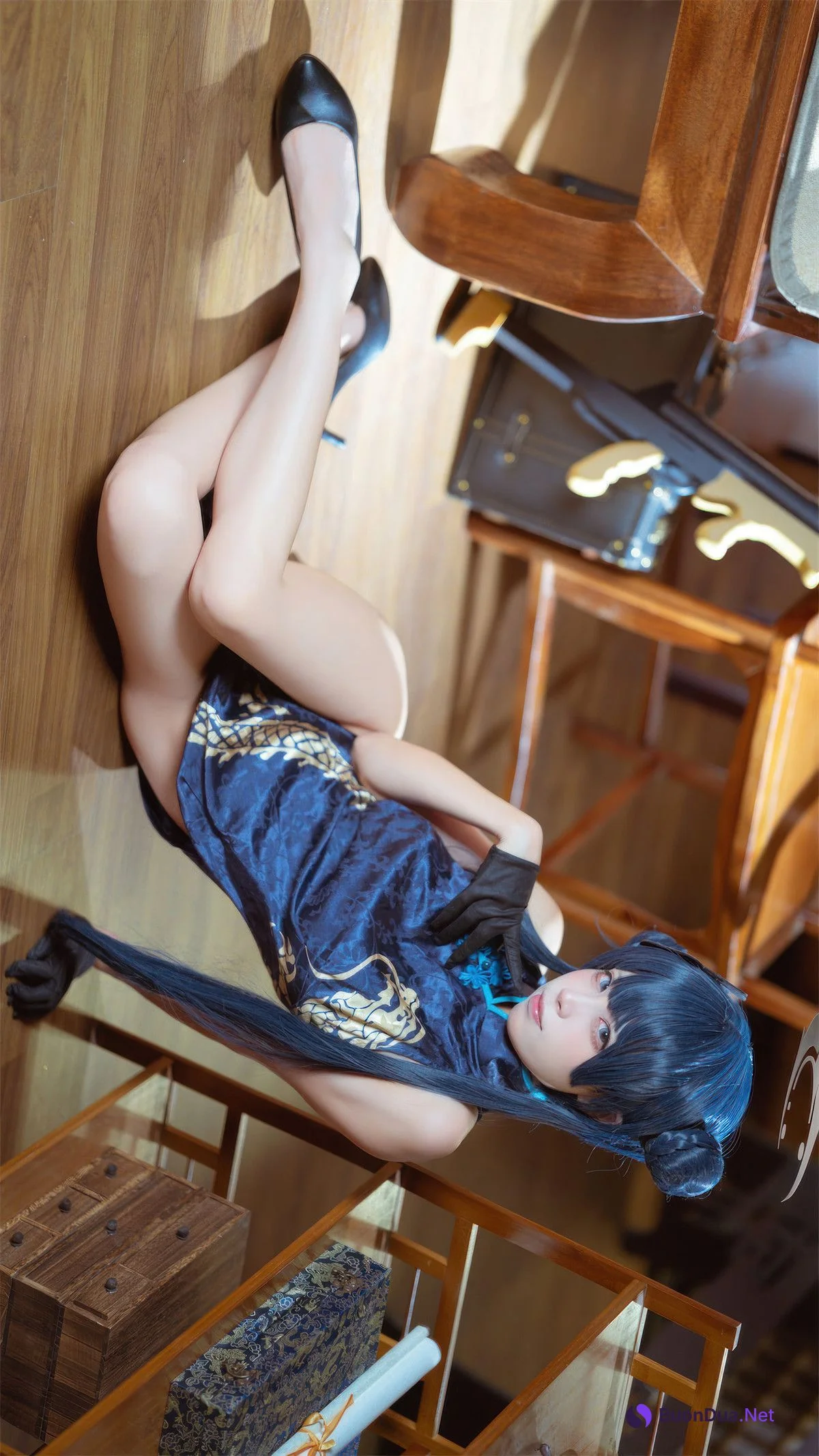 Cosplay 是三不是世w 碧蓝档案 妃咲旗袍 - Photo 19