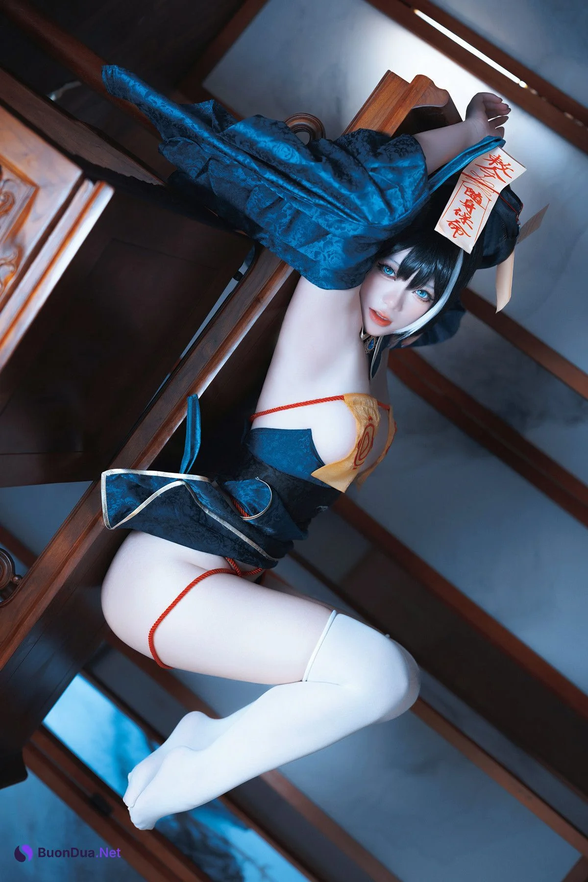 Cosplay 樱落酱w 碧蓝航线 华甲僵尸 - Photo 14
