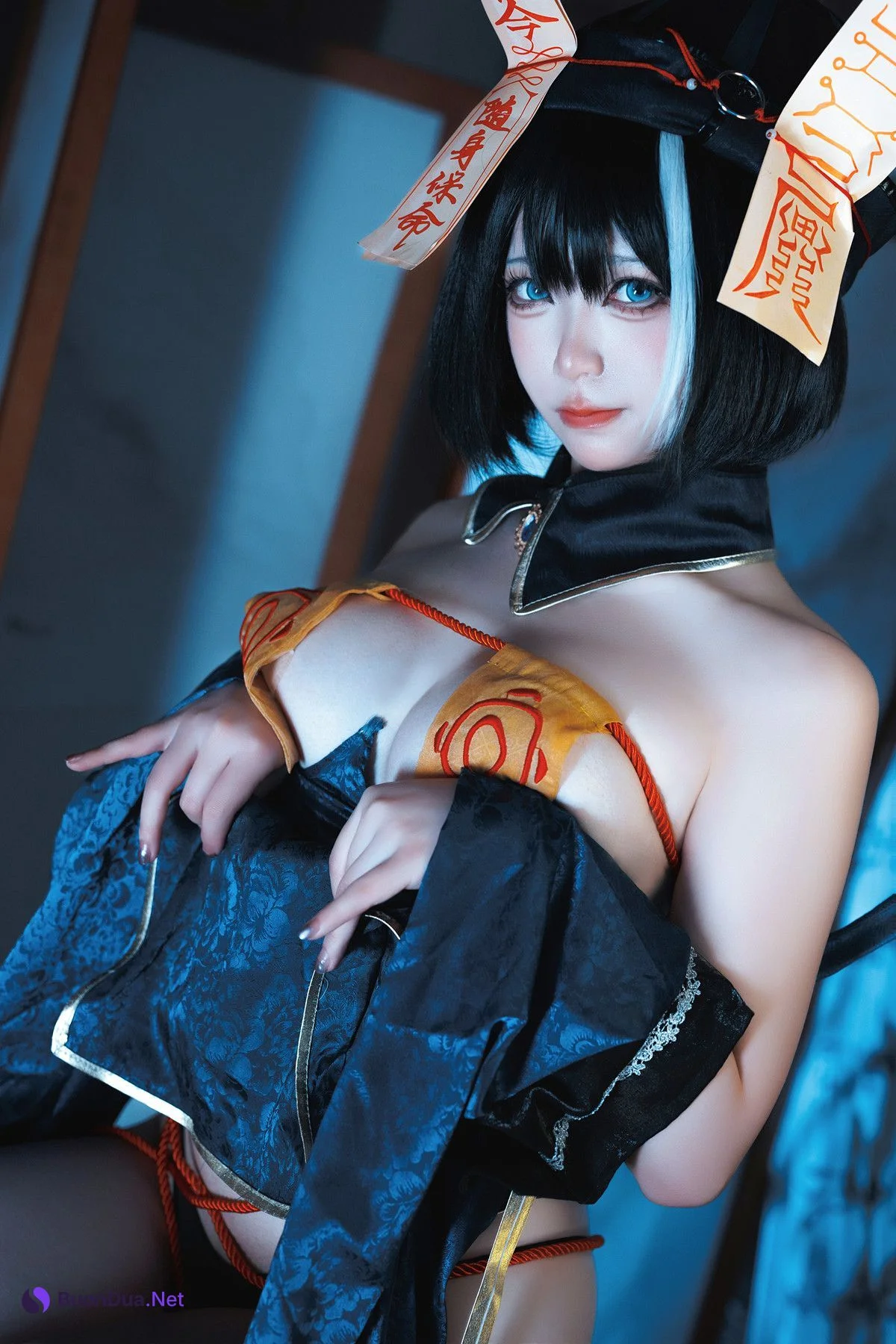 Cosplay 樱落酱w 碧蓝航线 华甲僵尸 - Photo 4