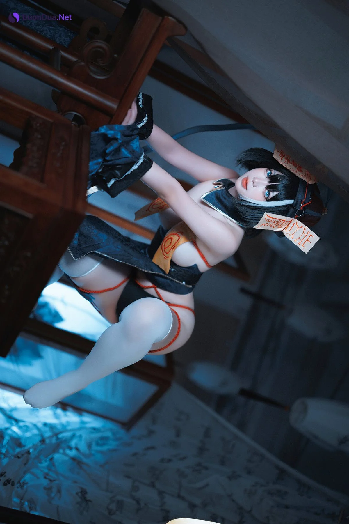 Cosplay 樱落酱w 碧蓝航线 华甲僵尸 - Photo 5