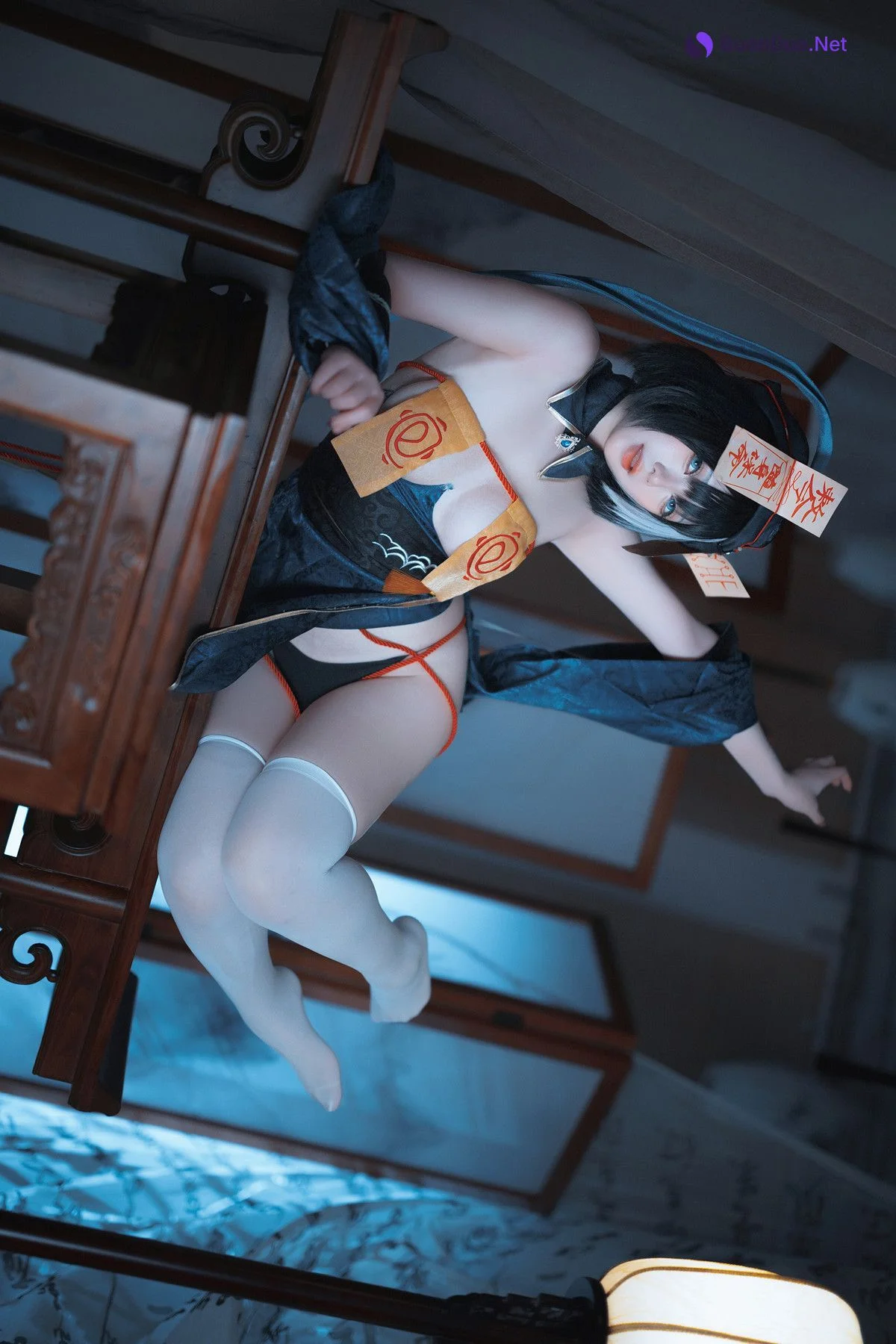 Cosplay 樱落酱w 碧蓝航线 华甲僵尸 - Photo 6