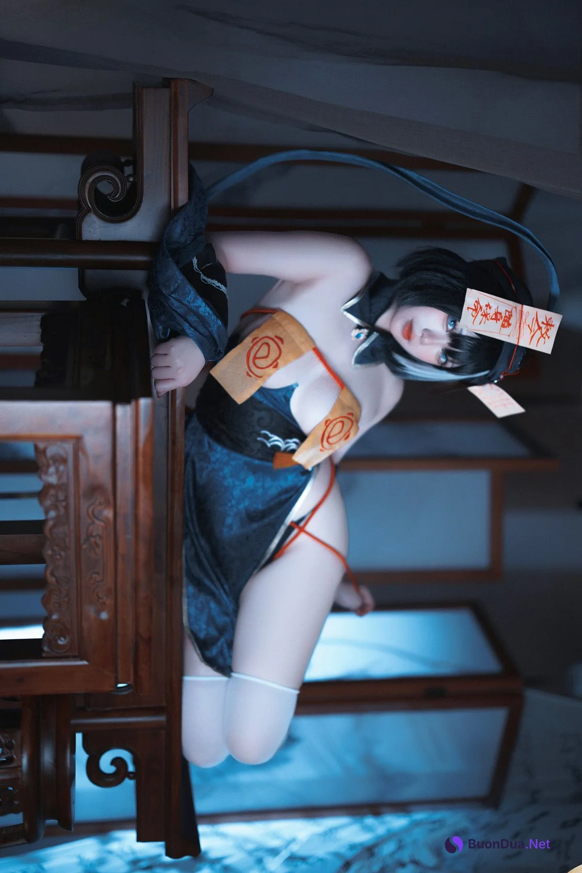 Cosplay 樱落酱w 碧蓝航线 华甲僵尸 - Photo 7
