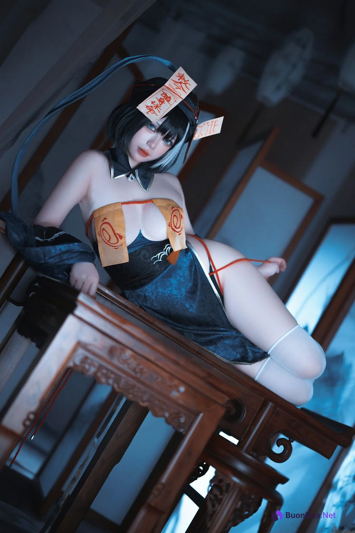 Cosplay 樱落酱w 碧蓝航线 华甲僵尸 - Photo 8