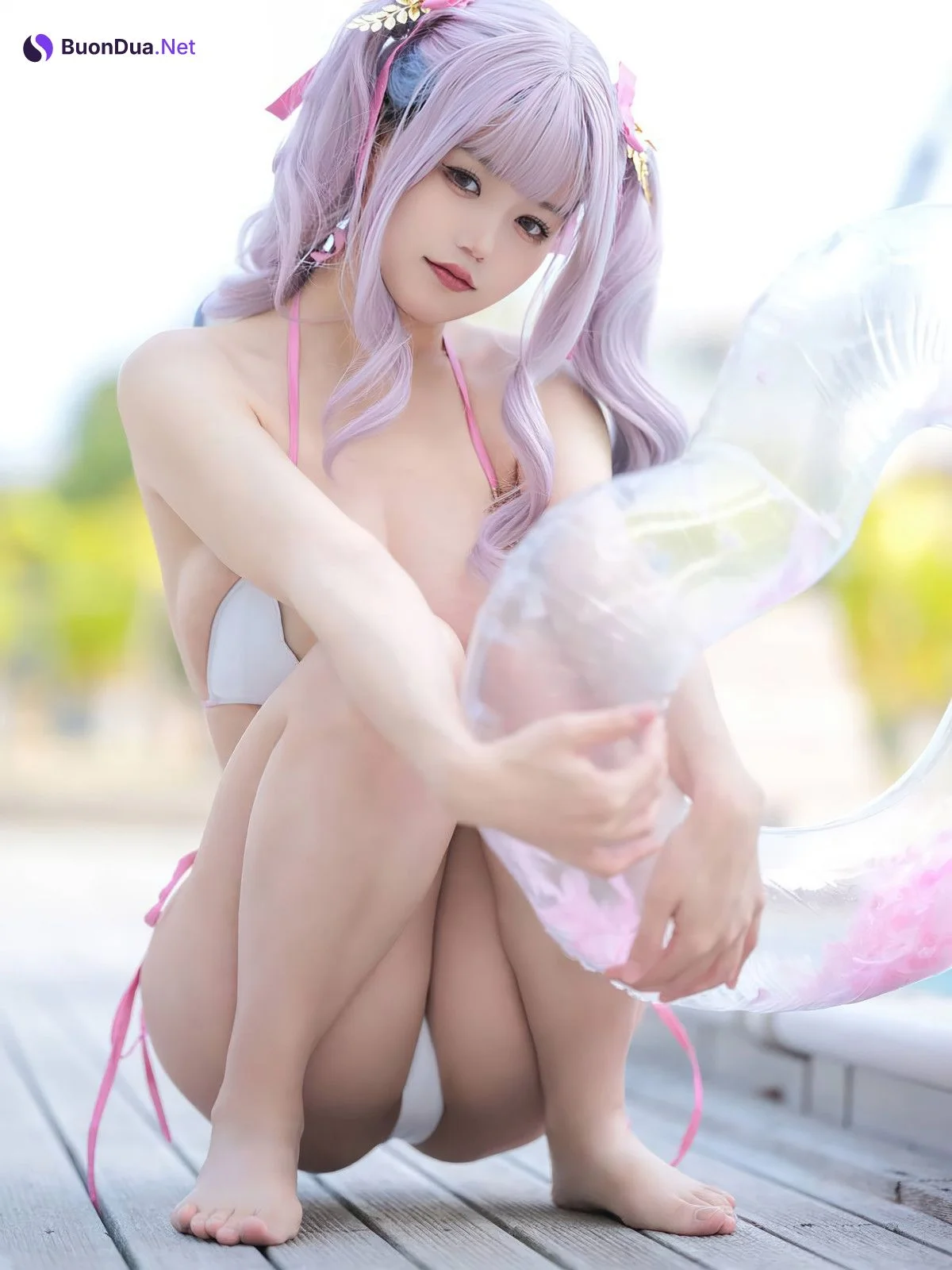 Cosplay 小仓千代w 普利茅斯泳装 - 照片 11