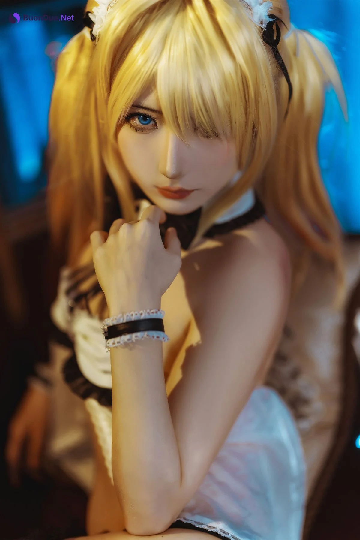 Cosplay 是三不是世w 万圣节小女仆 - 사진 20