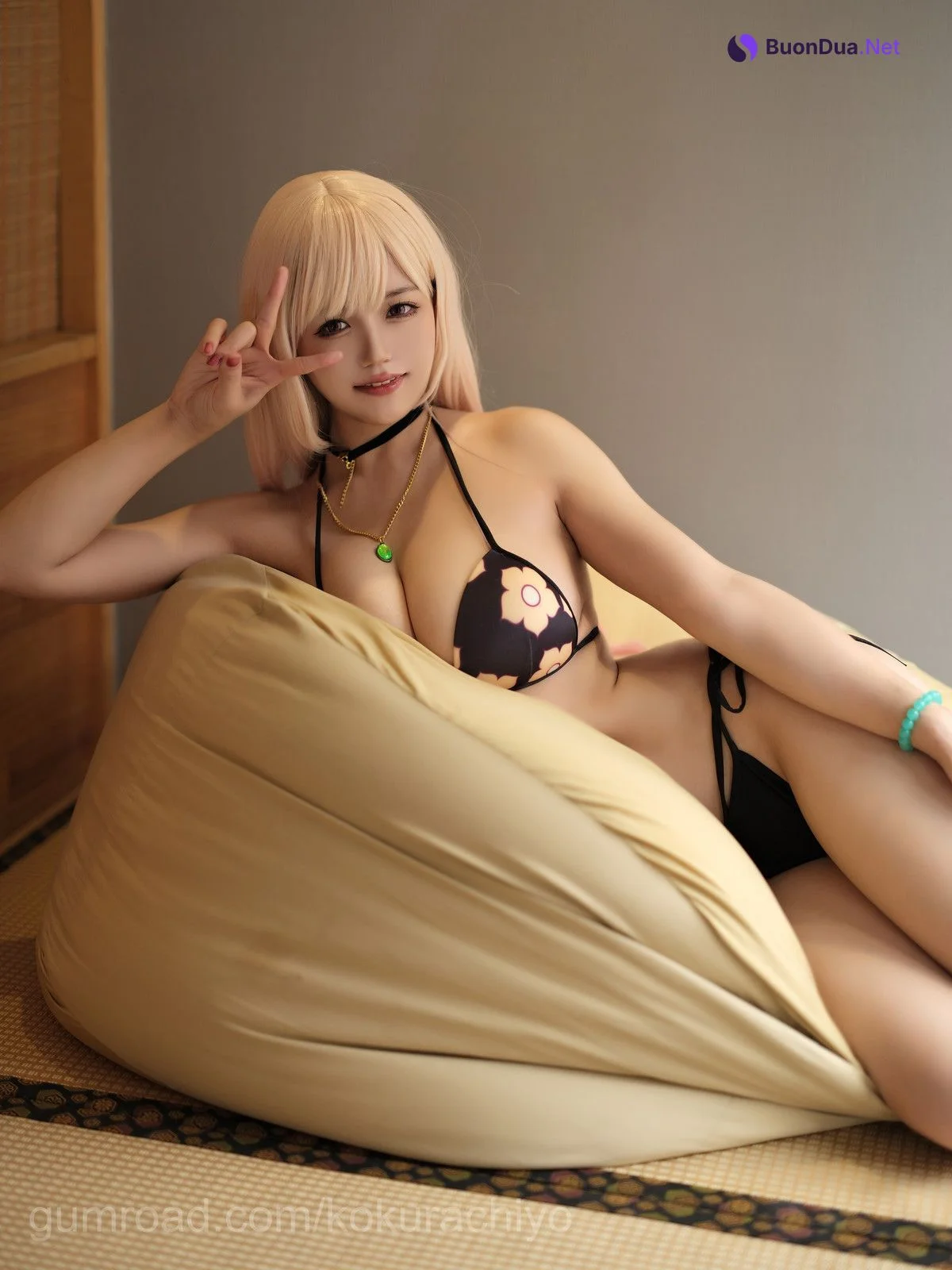 Cosplay 小仓千代w 喜多川海夢泳装 - Photo 11