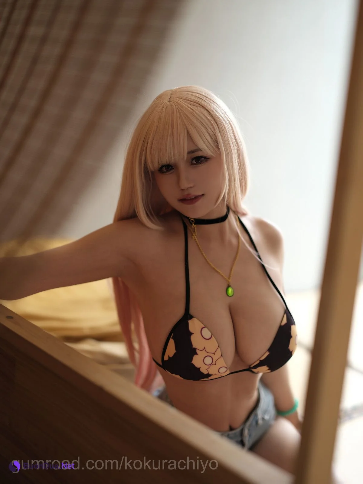 Cosplay 小仓千代w 喜多川海夢泳装 - Photo 7