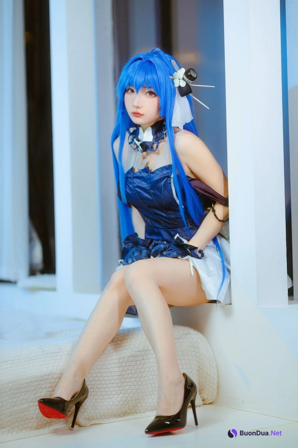 Cosplay 是三不是世w Nikke胜利女神 海伦娜捆绑 - Photo 11