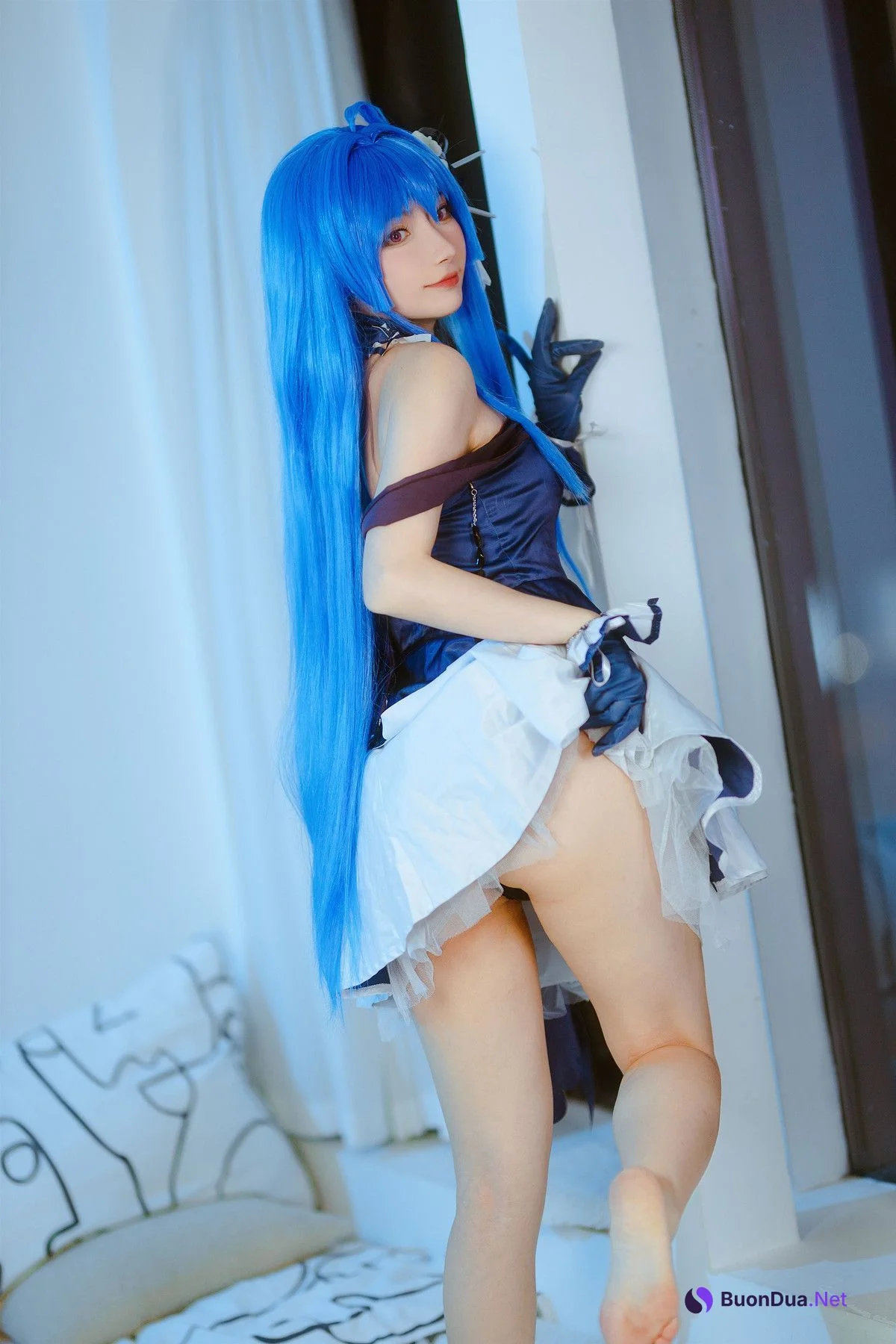 Cosplay 是三不是世w Nikke胜利女神 海伦娜捆绑 - Photo 12