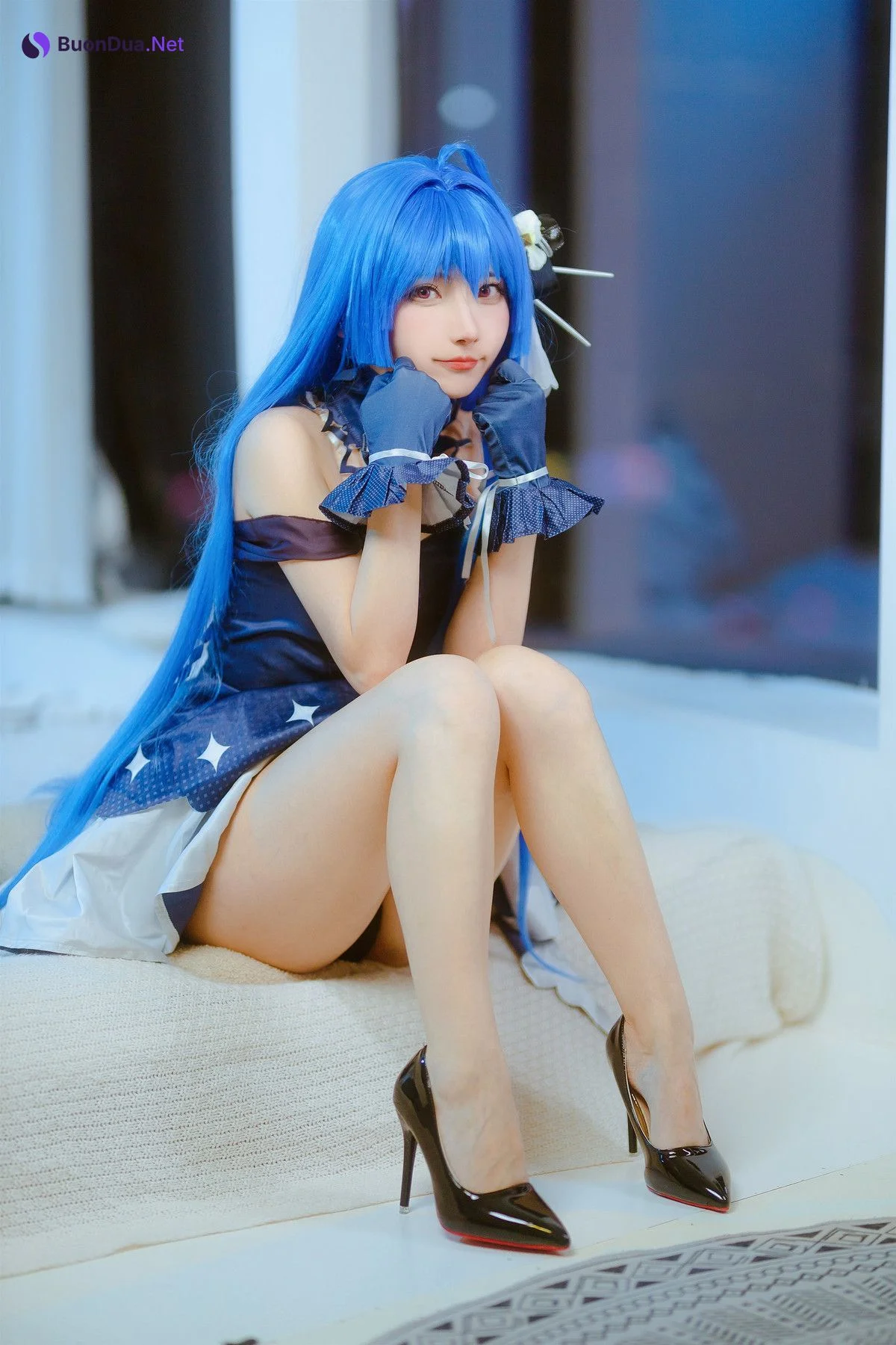 Cosplay 是三不是世w Nikke胜利女神 海伦娜捆绑 - Photo 14