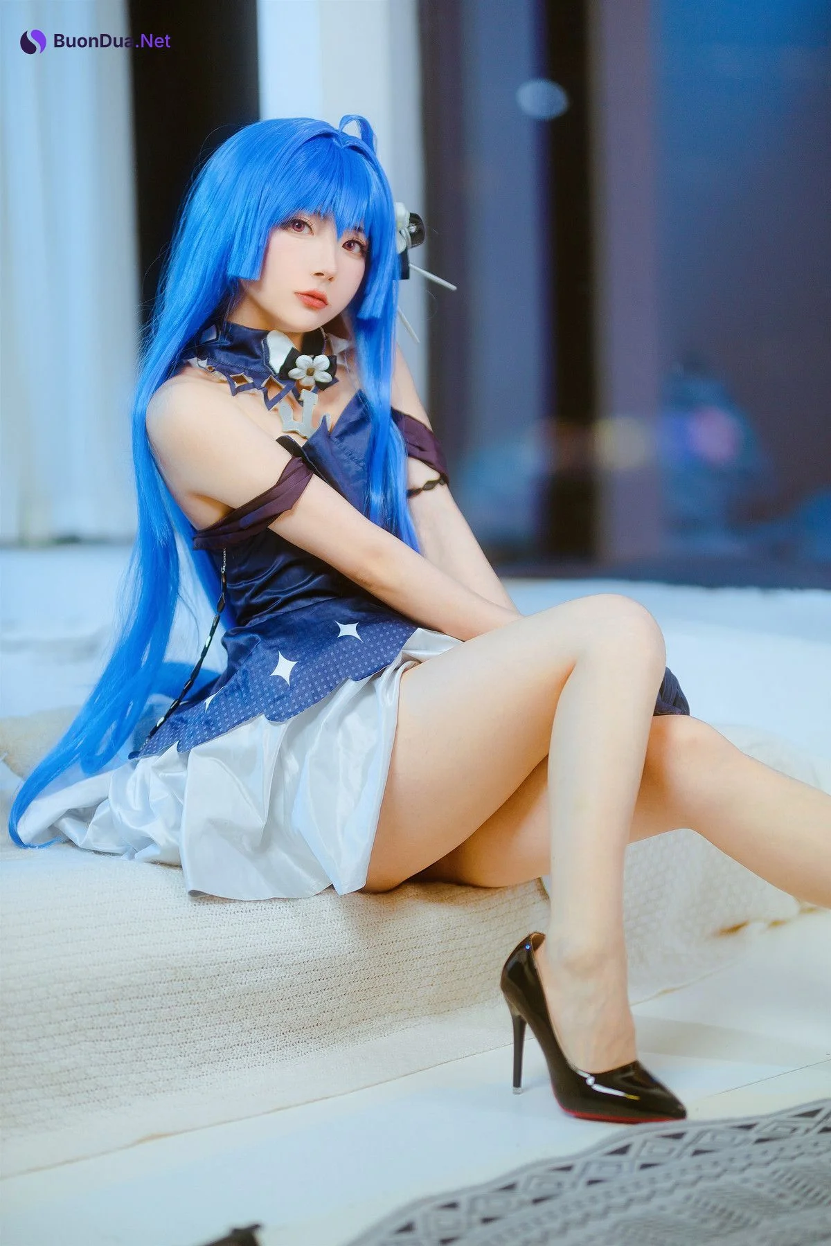 Cosplay 是三不是世w Nikke胜利女神 海伦娜捆绑 - Photo 17