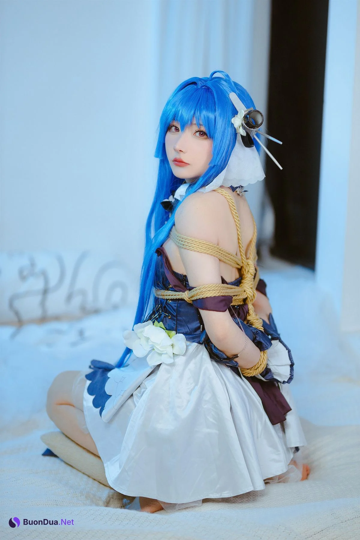 Cosplay 是三不是世w Nikke胜利女神 海伦娜捆绑 - Photo 18