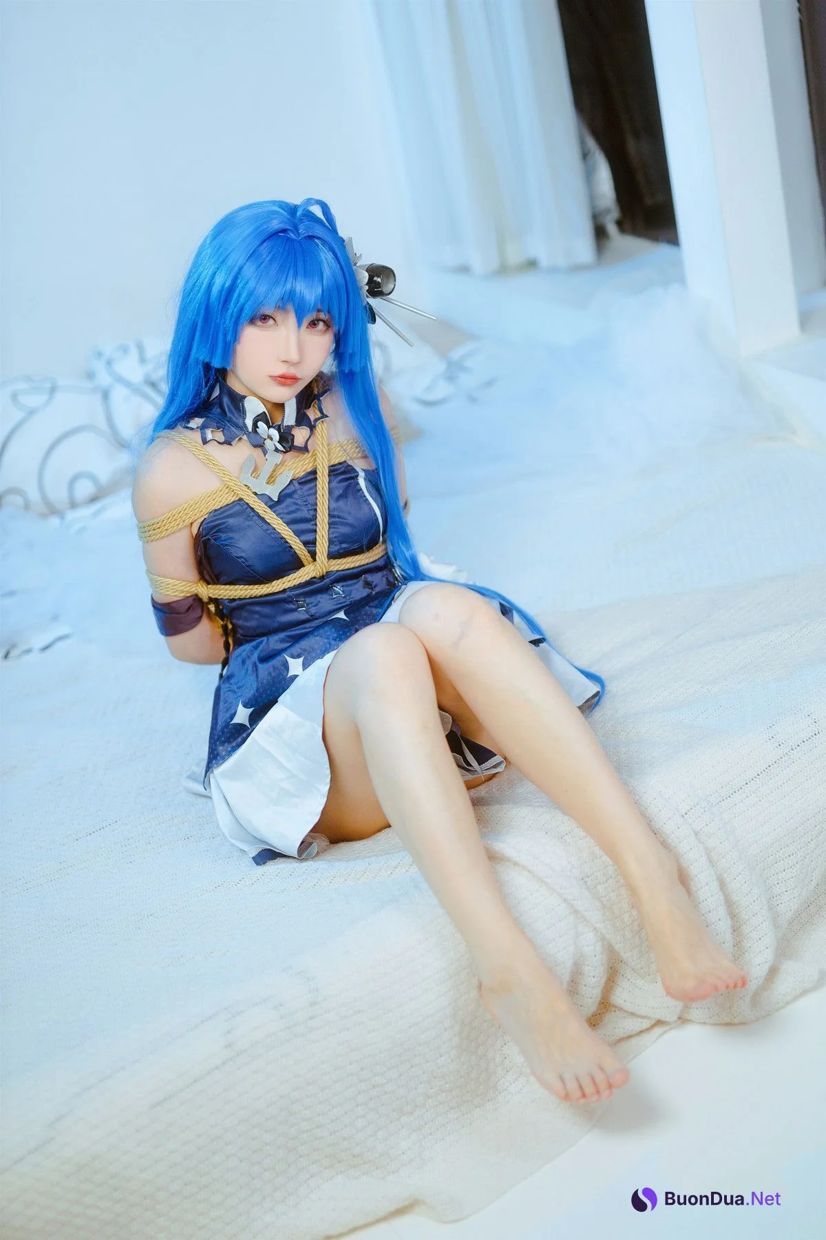 Cosplay 是三不是世w Nikke胜利女神 海伦娜捆绑 - Photo 20