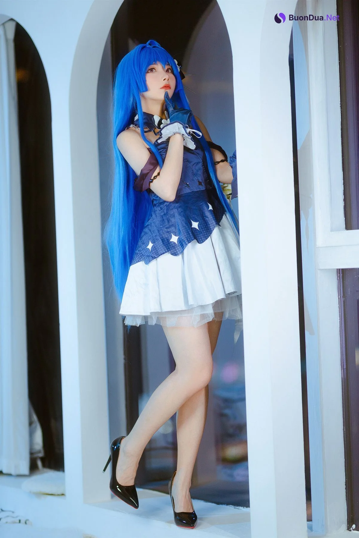 Cosplay 是三不是世w Nikke胜利女神 海伦娜捆绑 - Photo 5