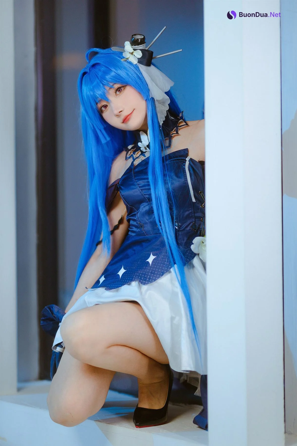 Cosplay 是三不是世w Nikke胜利女神 海伦娜捆绑 - Photo 7