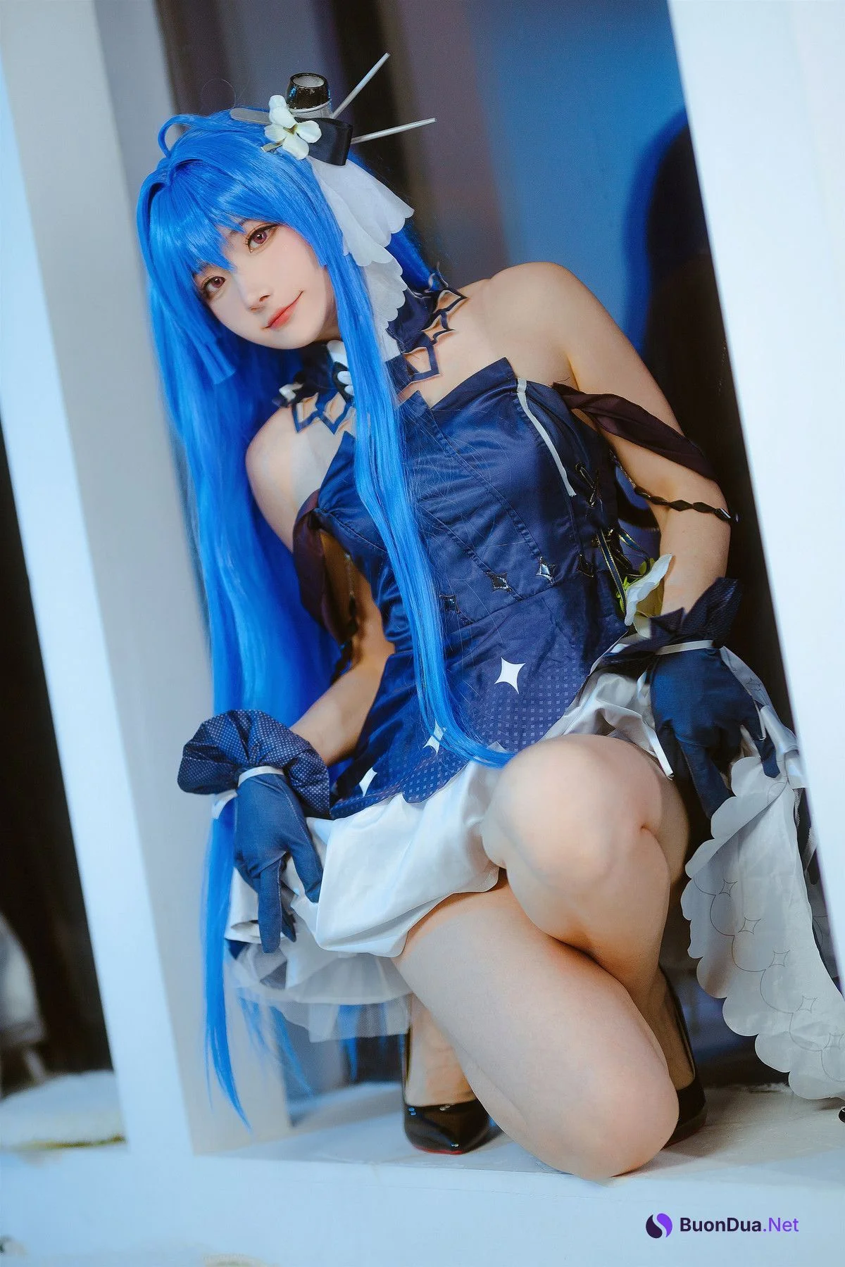 Cosplay 是三不是世w Nikke胜利女神 海伦娜捆绑 - Photo 9