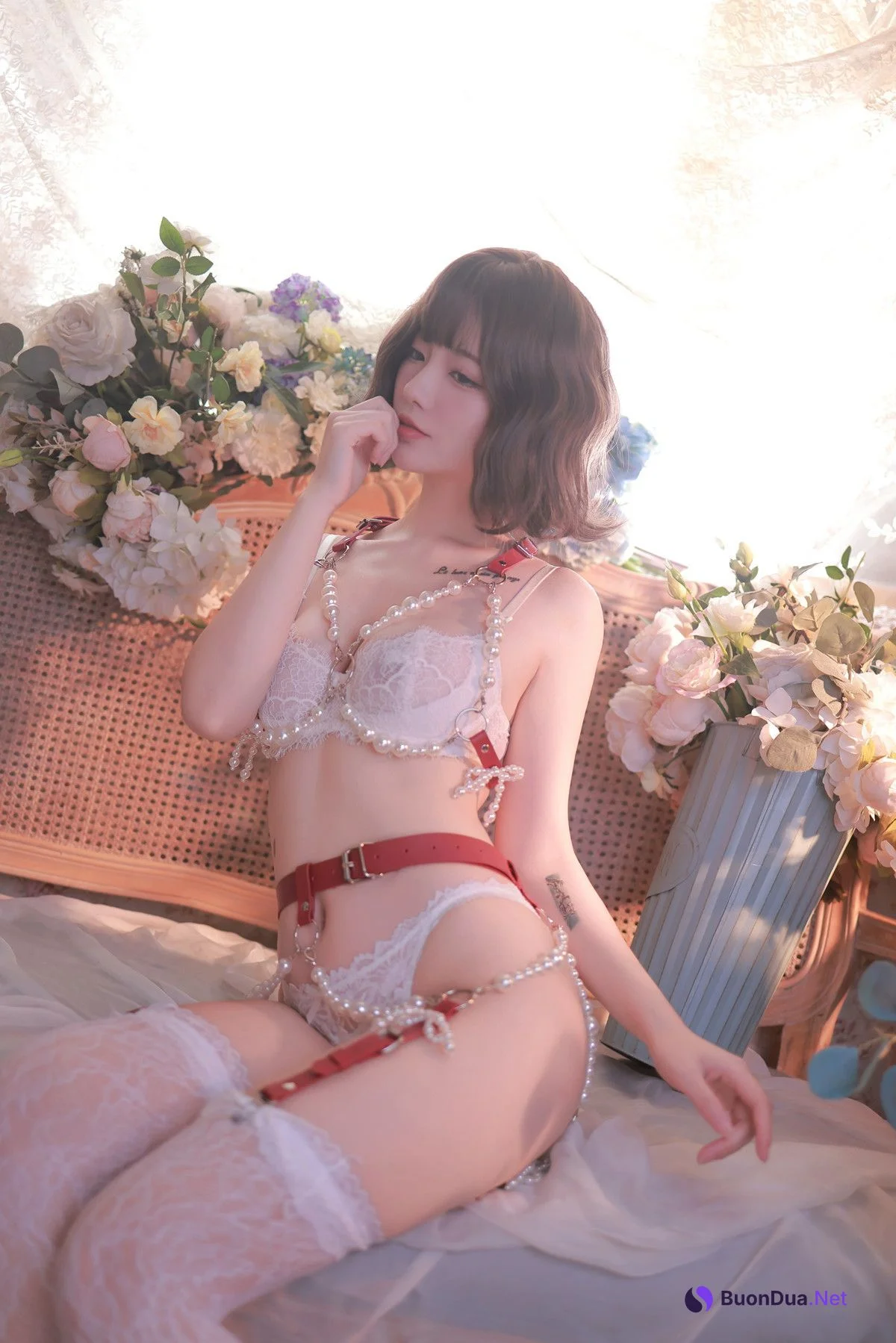 Cosplay 桃良阿宅 白珍珠 White Pearl - Photo 12