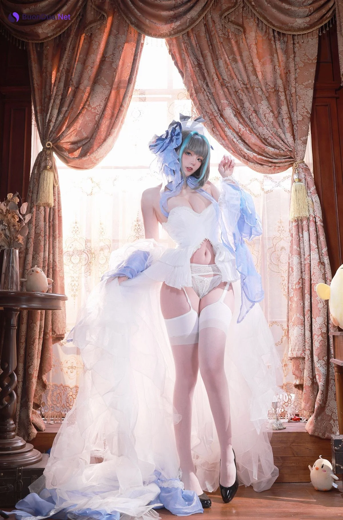Cosplay 起司块wii 柴郡礼服 - Photo 5