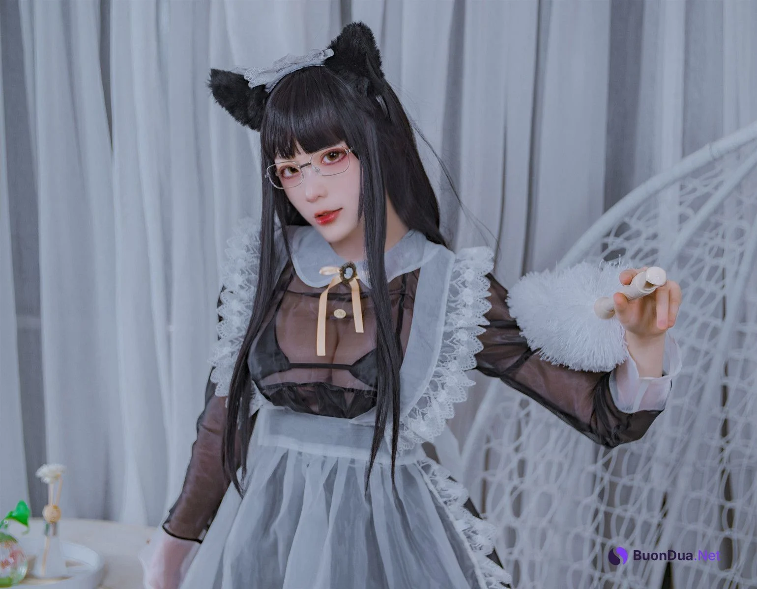 Cosplay 起司块wii写真 会长是女仆大人 - Photo 2