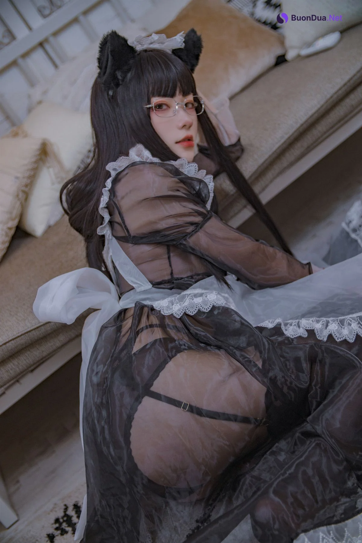 Cosplay 起司块wii写真 会长是女仆大人 - Photo 9