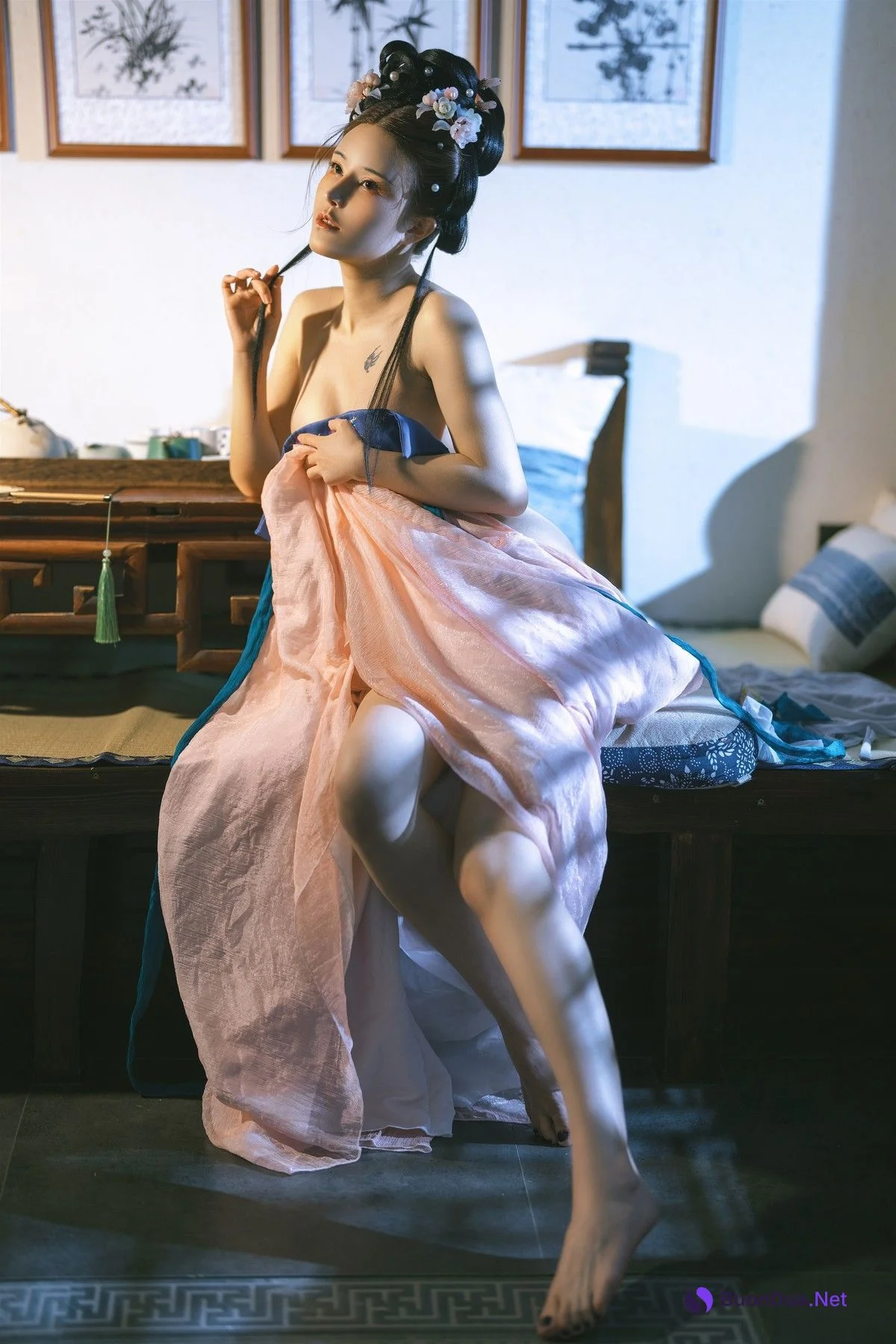 Cosplay 鹿八岁 X铁手叫兽 汉服 - Photo 11