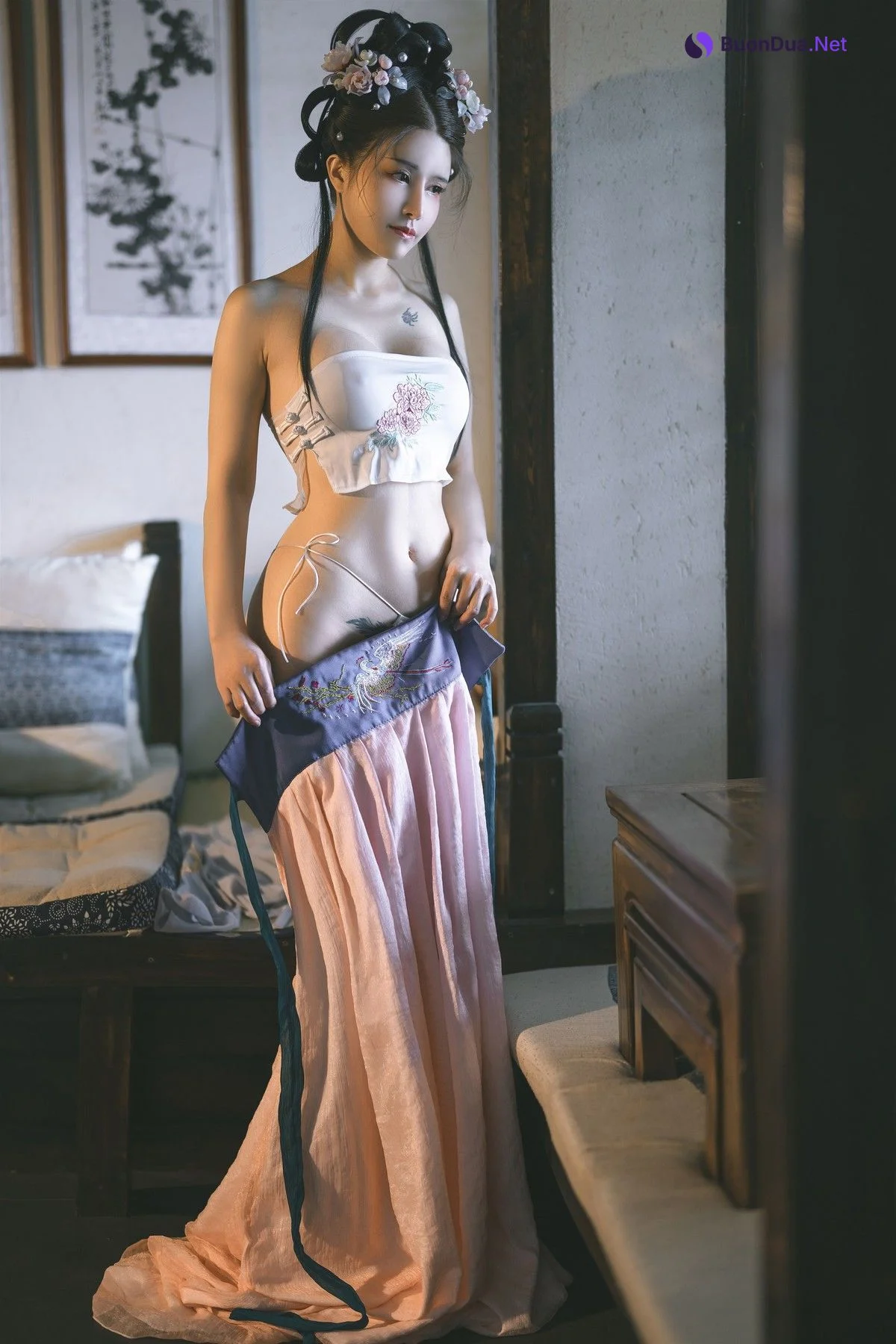 Cosplay 鹿八岁 X铁手叫兽 汉服 - Photo 12