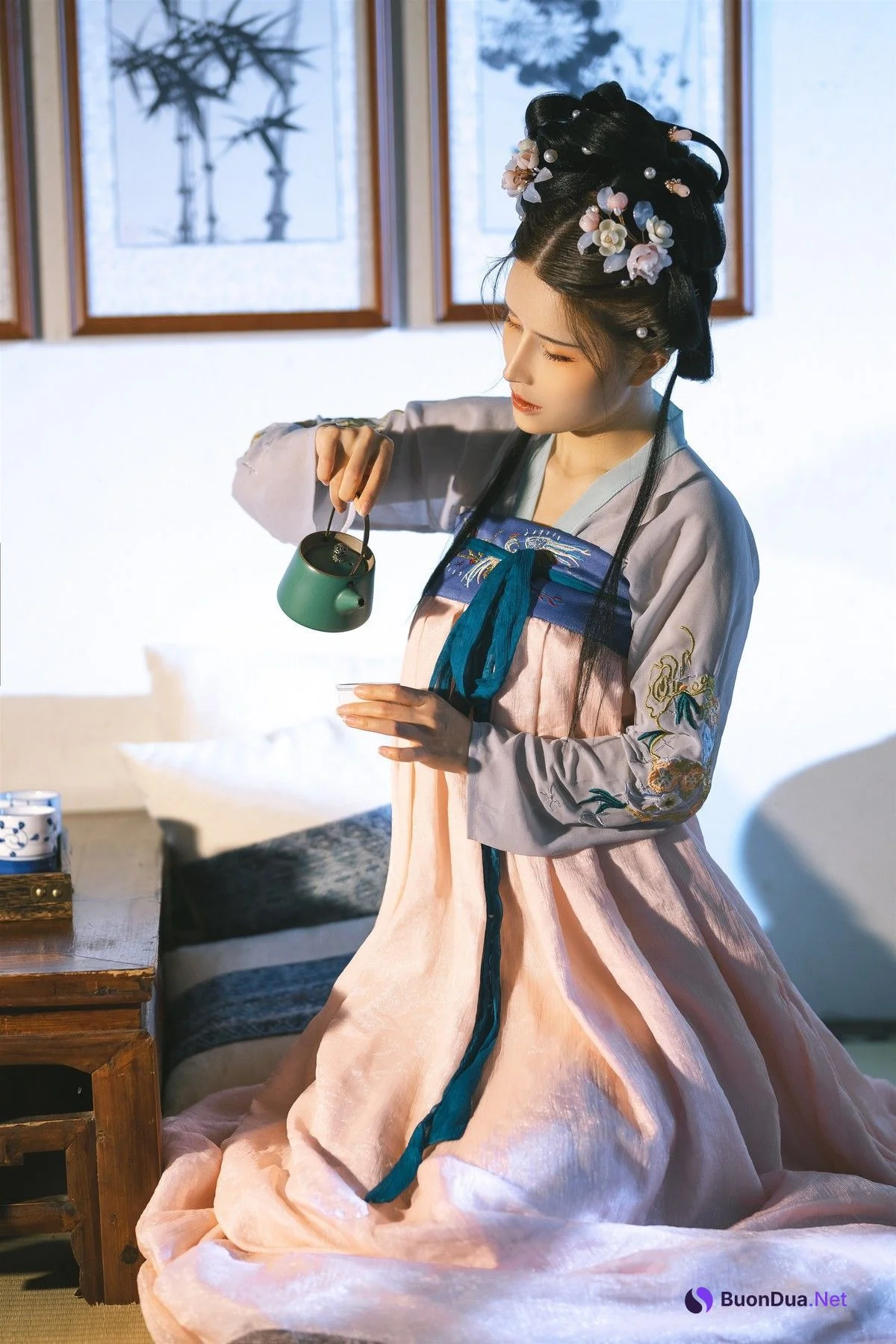 Cosplay 鹿八岁 X铁手叫兽 汉服 - Photo 3