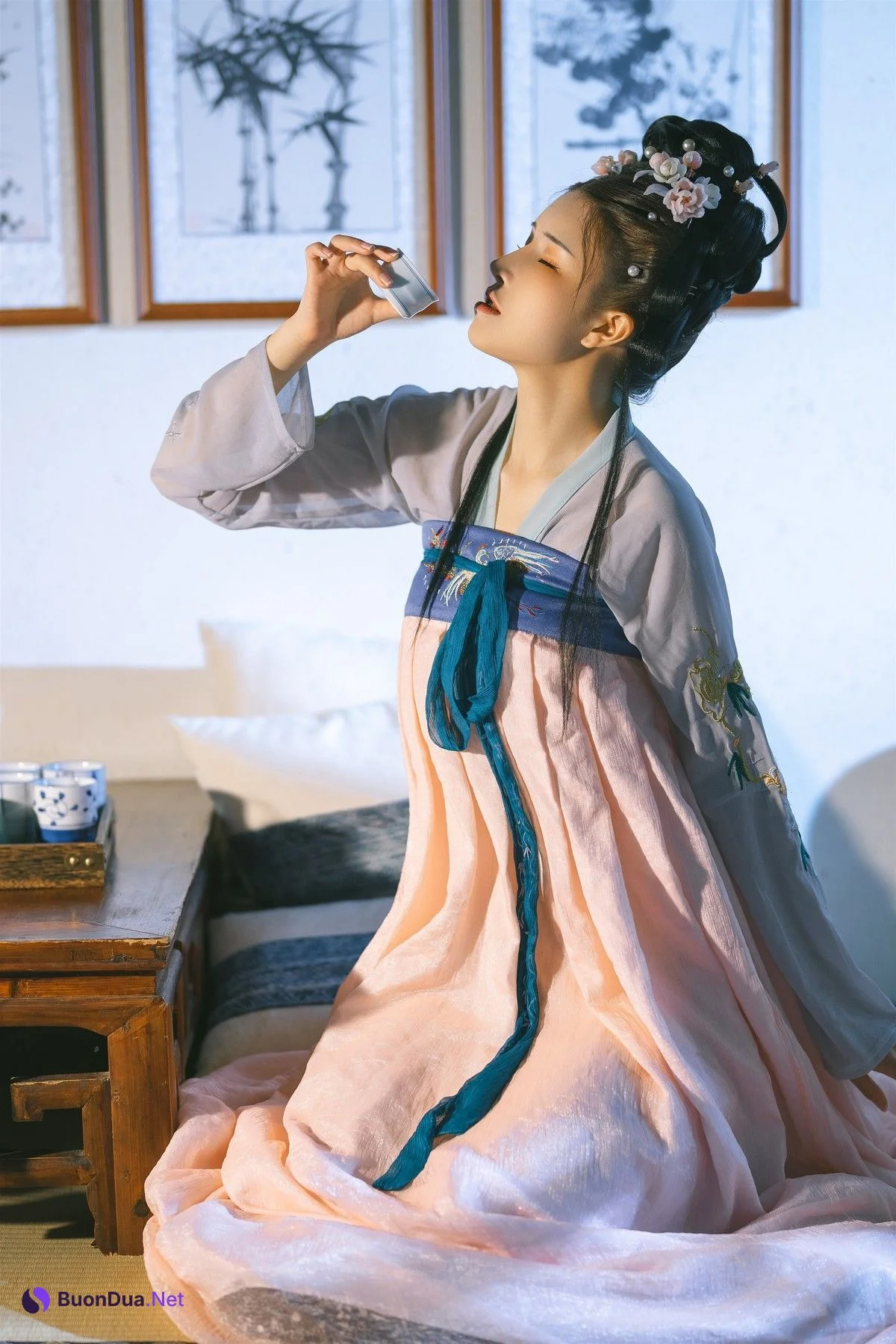Cosplay 鹿八岁 X铁手叫兽 汉服 - Photo 4