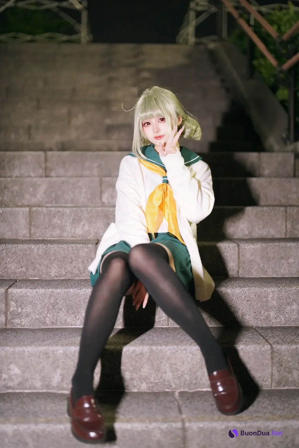 Cosplay 幼愛Youmeko – 小琪舞JK工作服 - Photo 14
