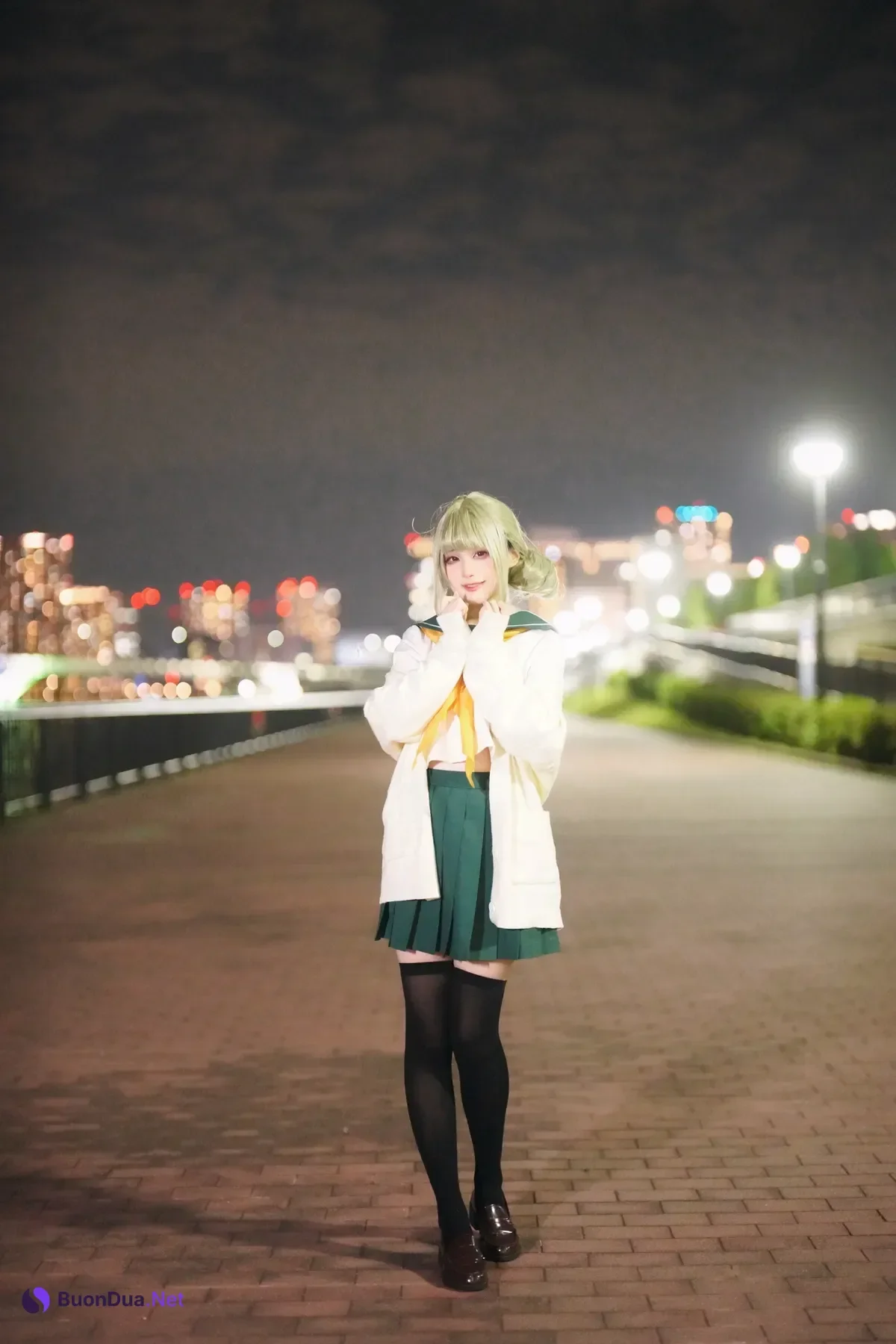 Cosplay 幼愛Youmeko – 小琪舞JK工作服 - Photo 17