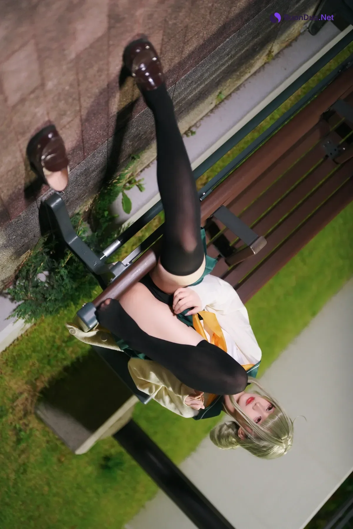 Cosplay 幼愛Youmeko – 小琪舞JK工作服 - Photo 18