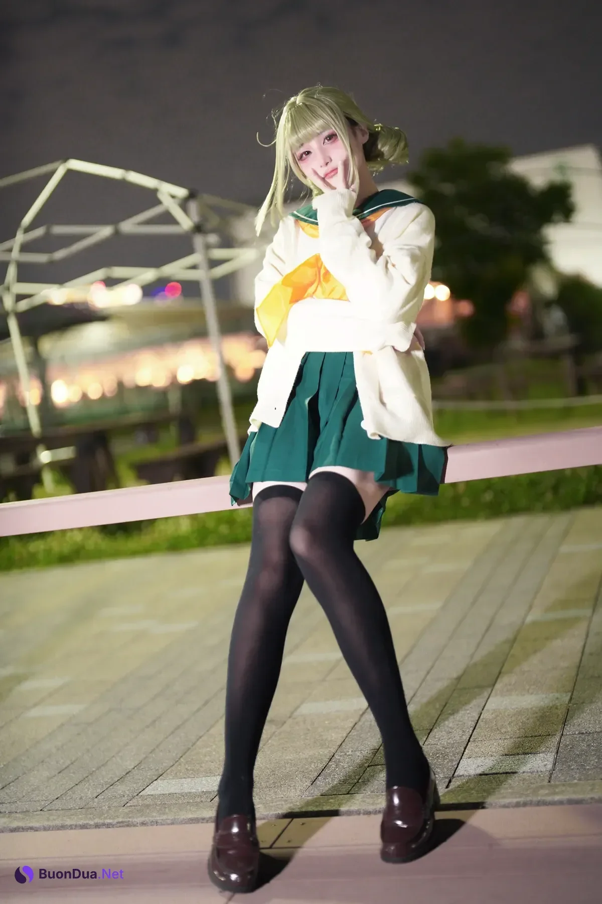 Cosplay 幼愛Youmeko – 小琪舞JK工作服 - Photo 19