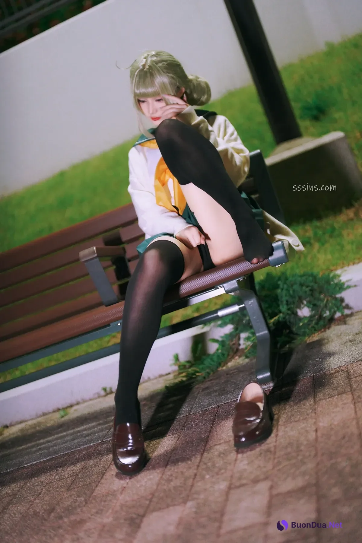Cosplay 幼愛Youmeko – 小琪舞JK工作服 - Photo 20