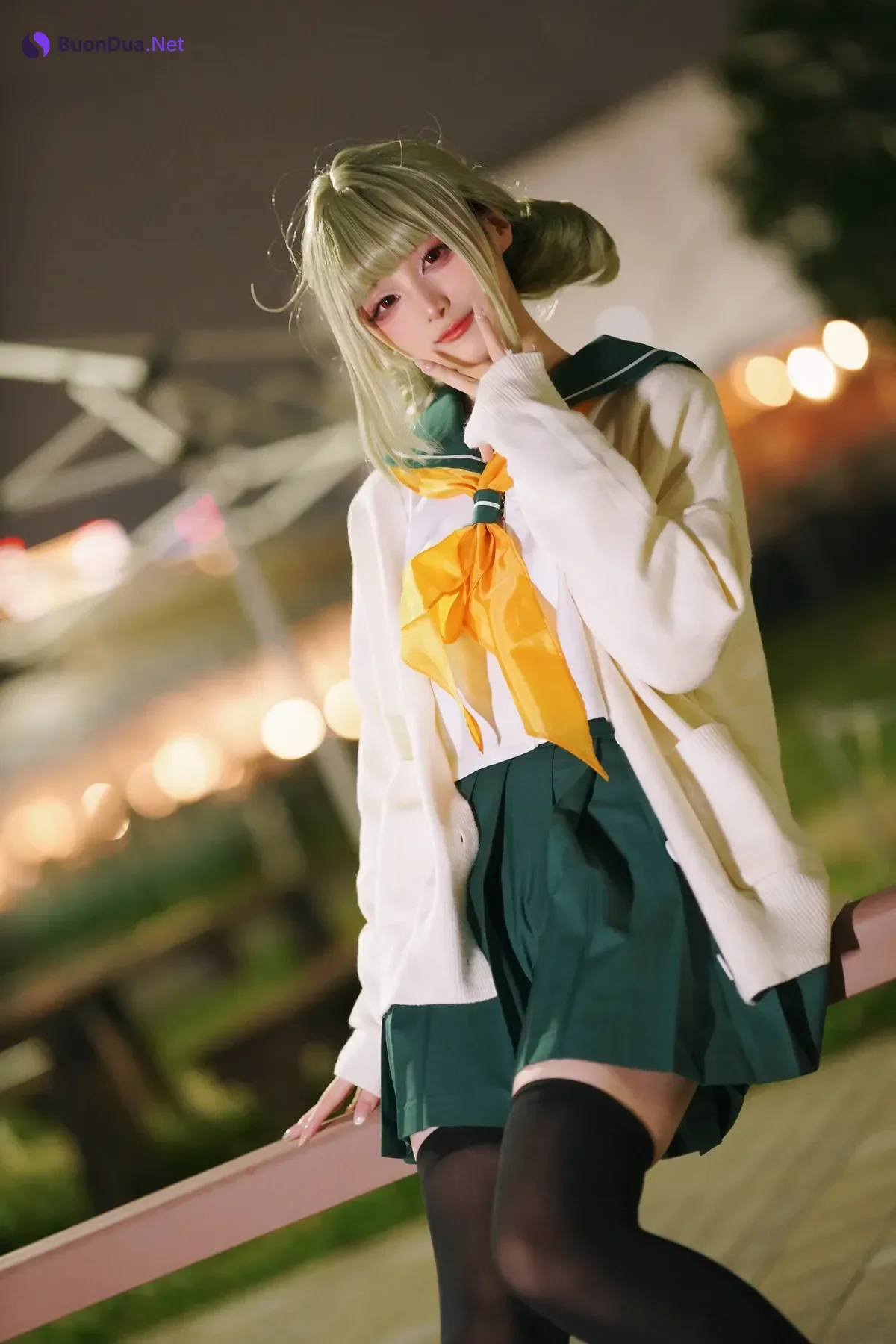 Cosplay 幼愛Youmeko – 小琪舞JK工作服 - Photo 9