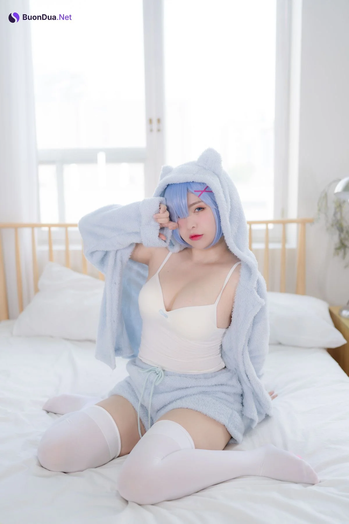 Cosplay Yuna 유나 Remレム ReZero - Photo 2