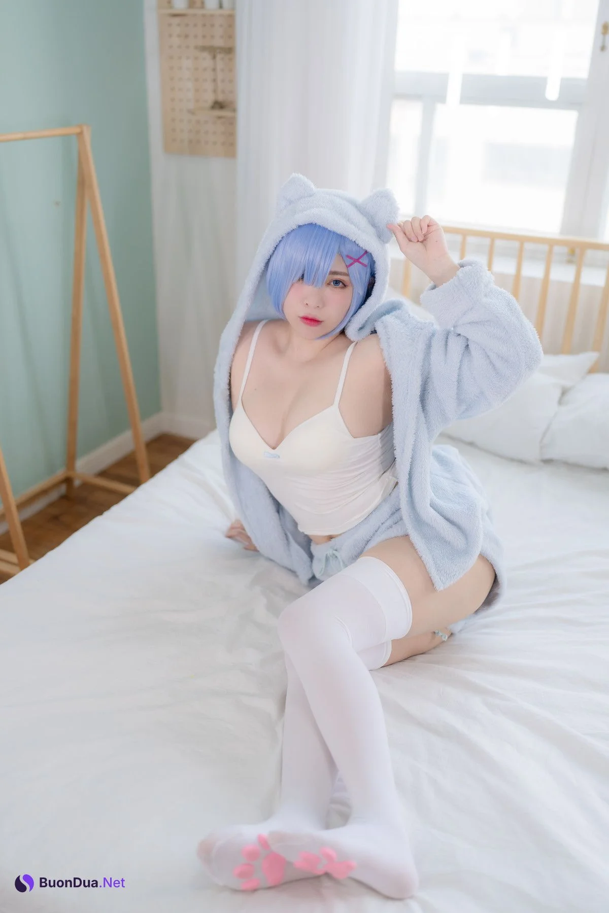 Cosplay Yuna 유나 Remレム ReZero - Photo 4