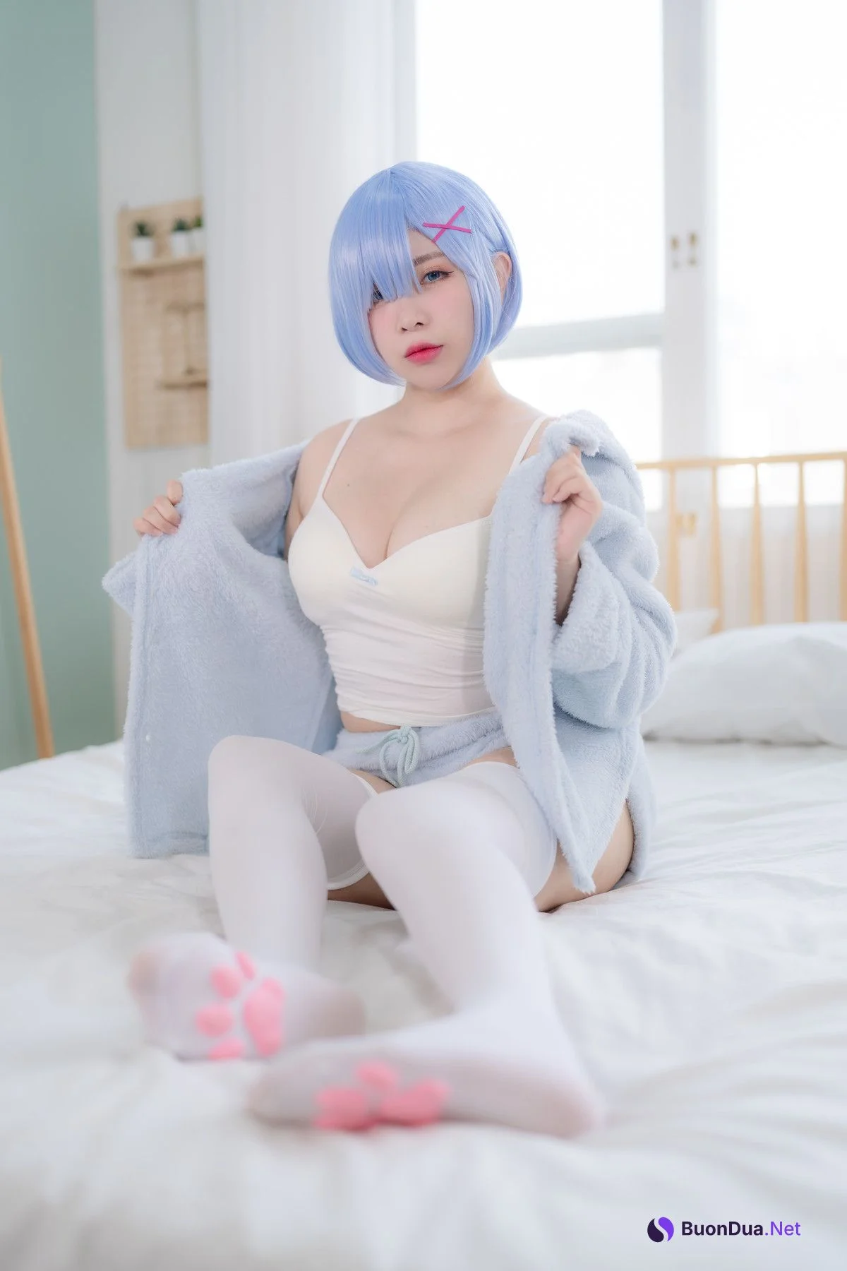 Cosplay Yuna 유나 Remレム ReZero - Photo 7