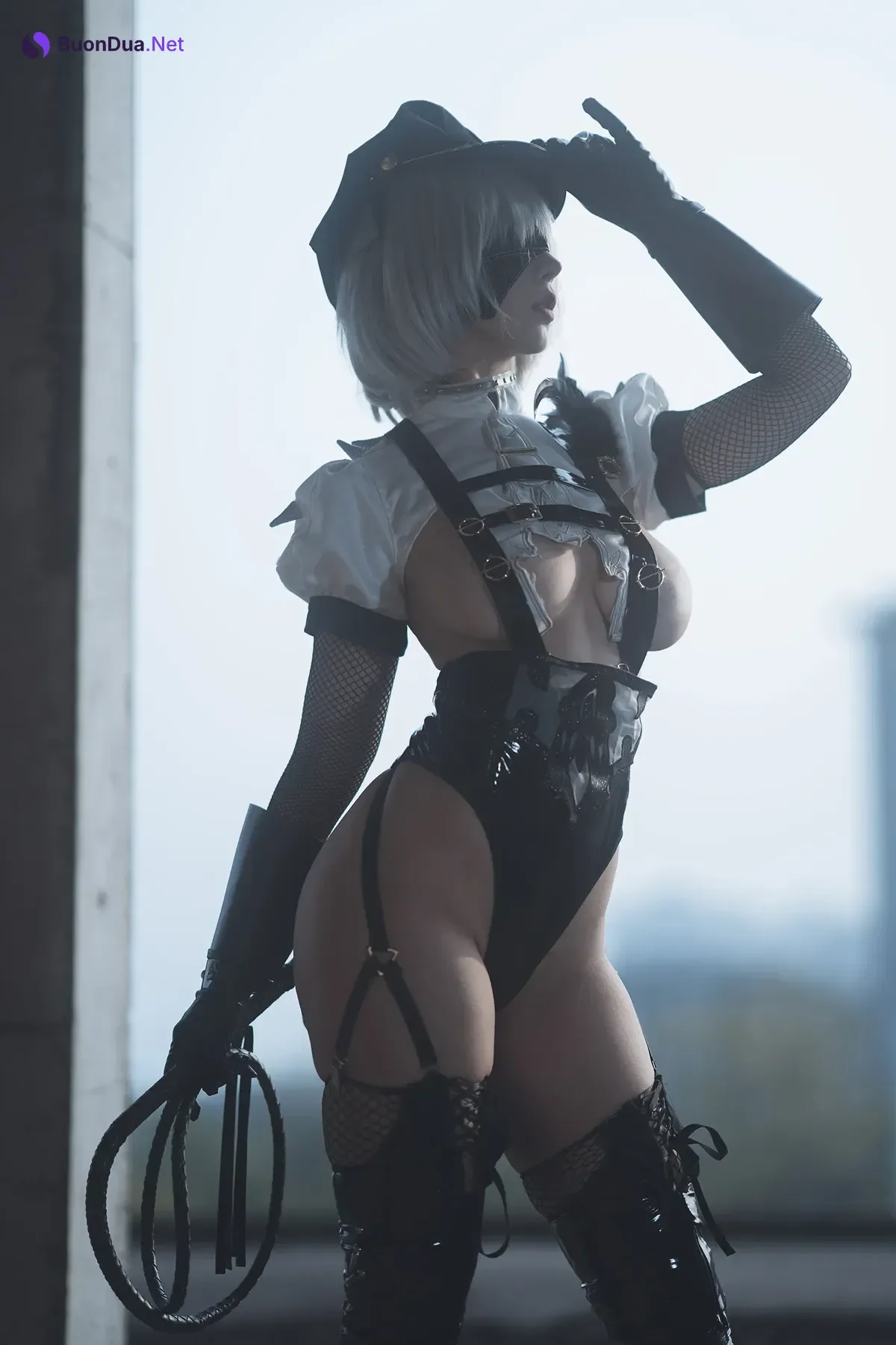 Cosplay 云溪溪Yunx1x1 & 奶桃 – 2B本 YoRHa No.2 Type B 上 Set.01 - Photo 17