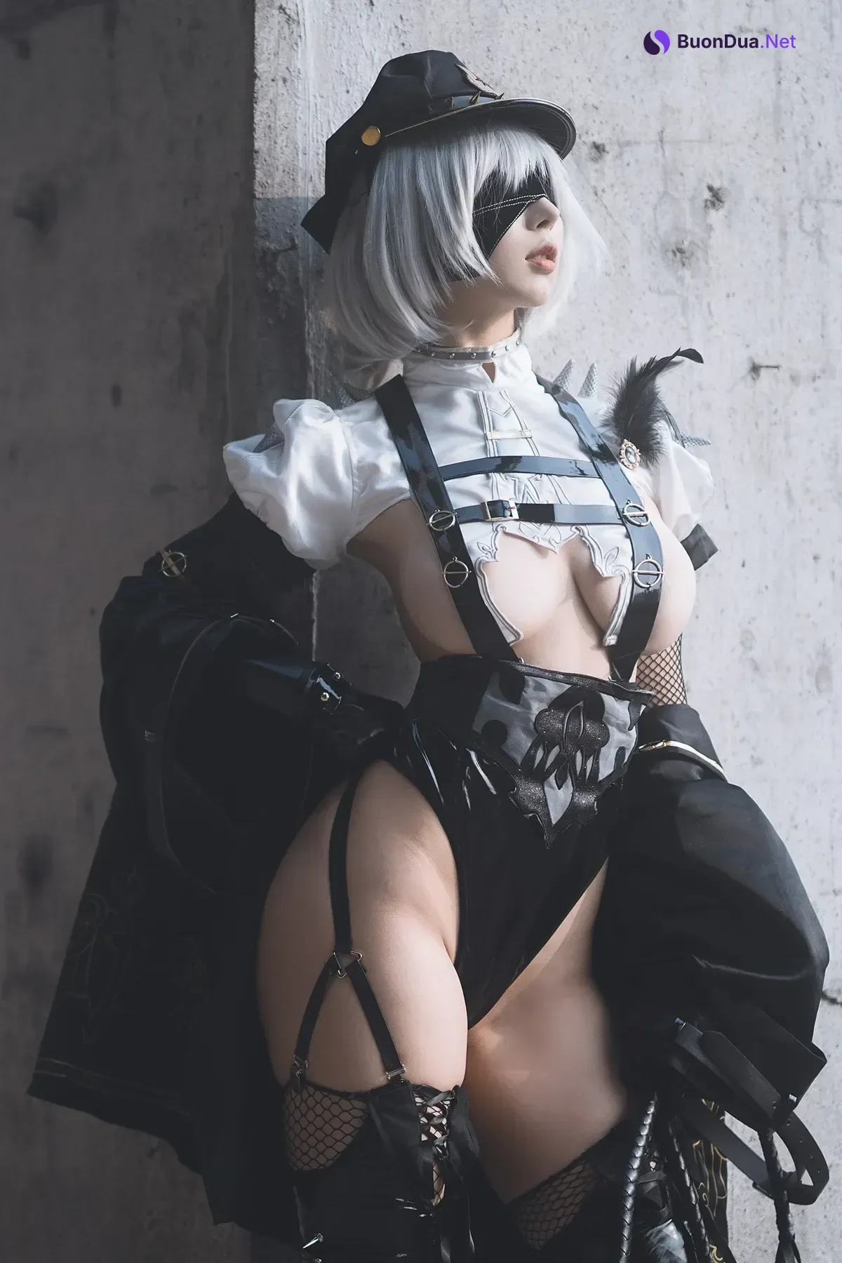 Cosplay 云溪溪Yunx1x1 & 奶桃 – 2B本 YoRHa No.2 Type B 上 Set.01 - Photo 8