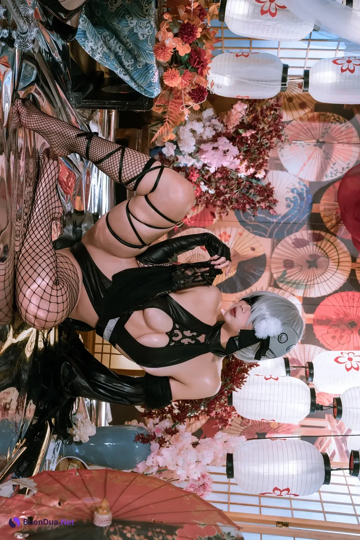 Cosplay 云溪溪Yunx1x1 & 奶桃 – 2B本 YoRHa No.2 Type B 下 Set.01 - Photo 16