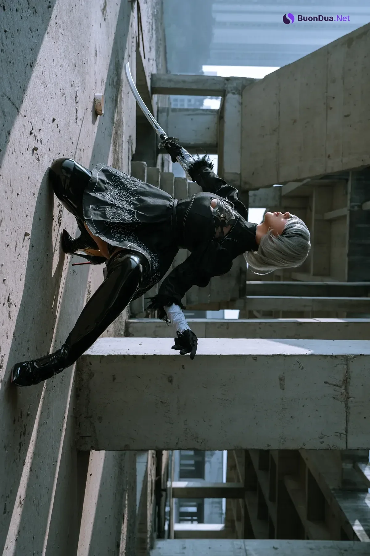 Cosplay 云溪溪Yunx1x1 & 奶桃 – 2B本 YoRHa No.2 Type B 下 Set.04 - Photo 10