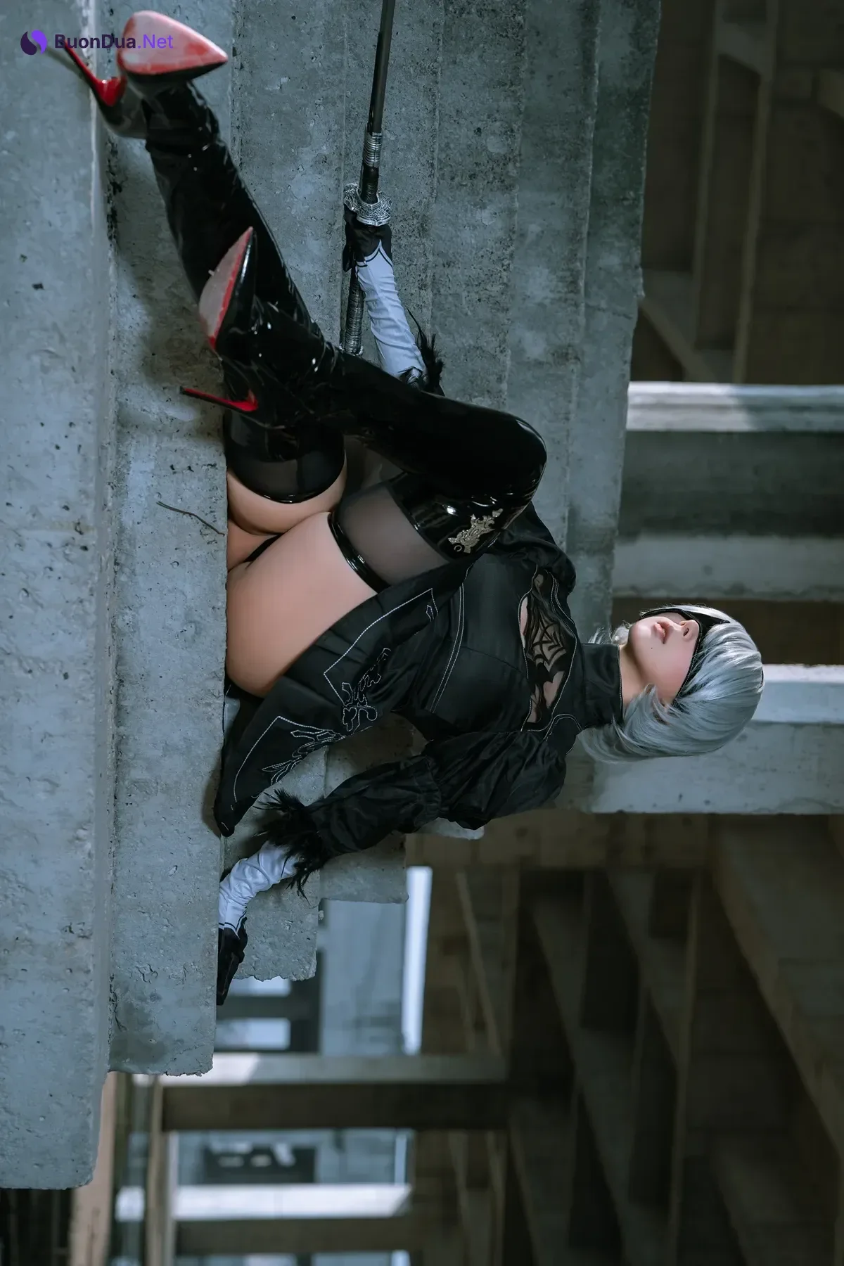 Cosplay 云溪溪Yunx1x1 & 奶桃 – 2B本 YoRHa No.2 Type B 下 Set.04 - Photo 15