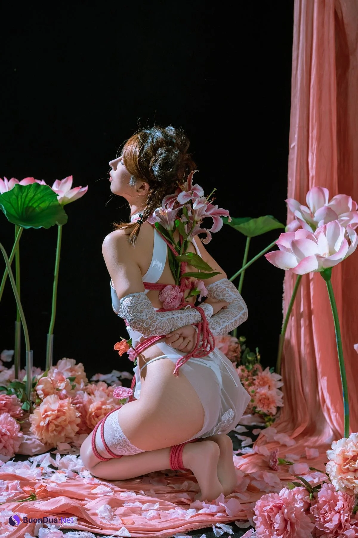 Cosplay 云溪溪Yunx1x1 奶桃桃 月 - Photo 2