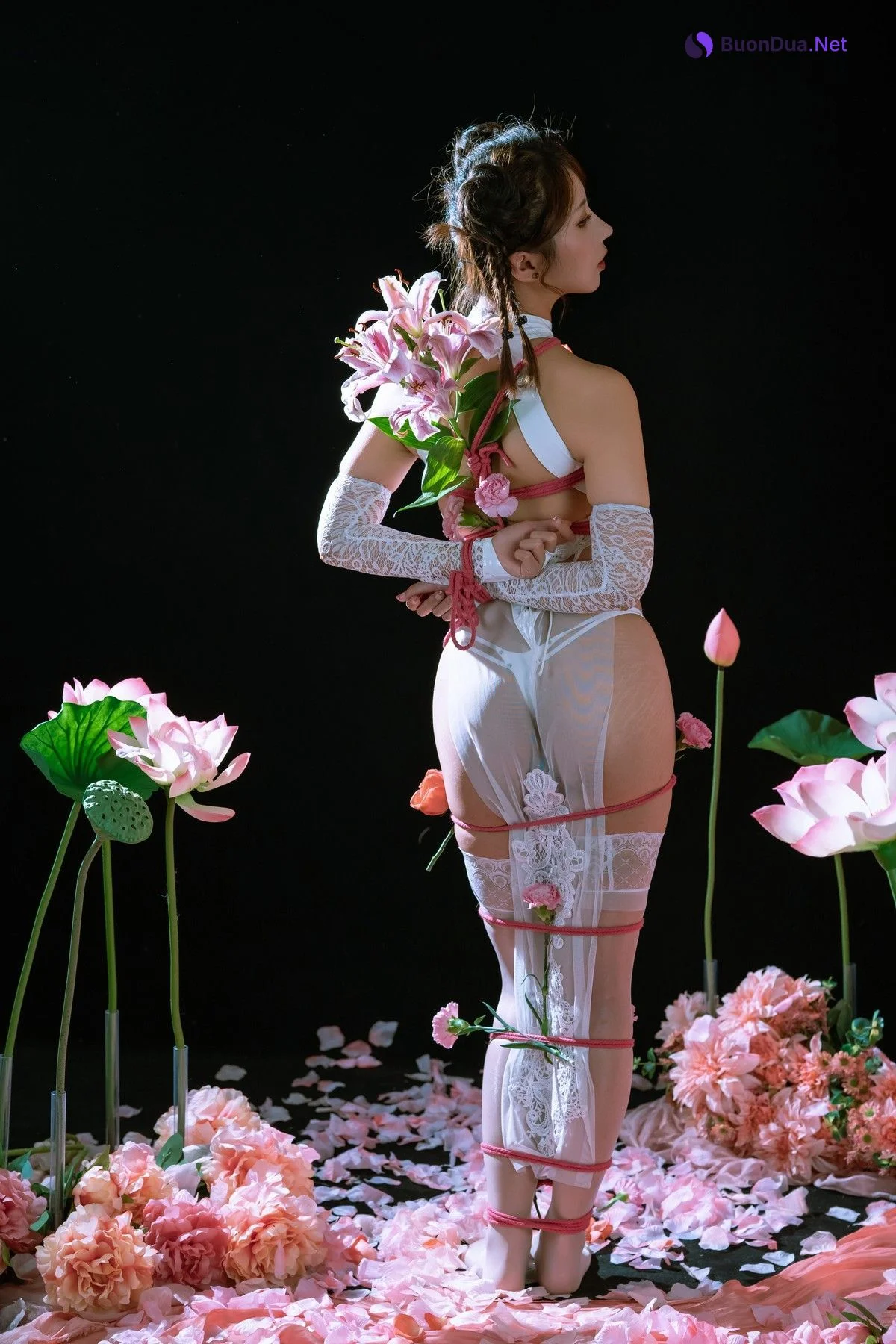 Cosplay 云溪溪Yunx1x1 奶桃桃 月 - Photo 4